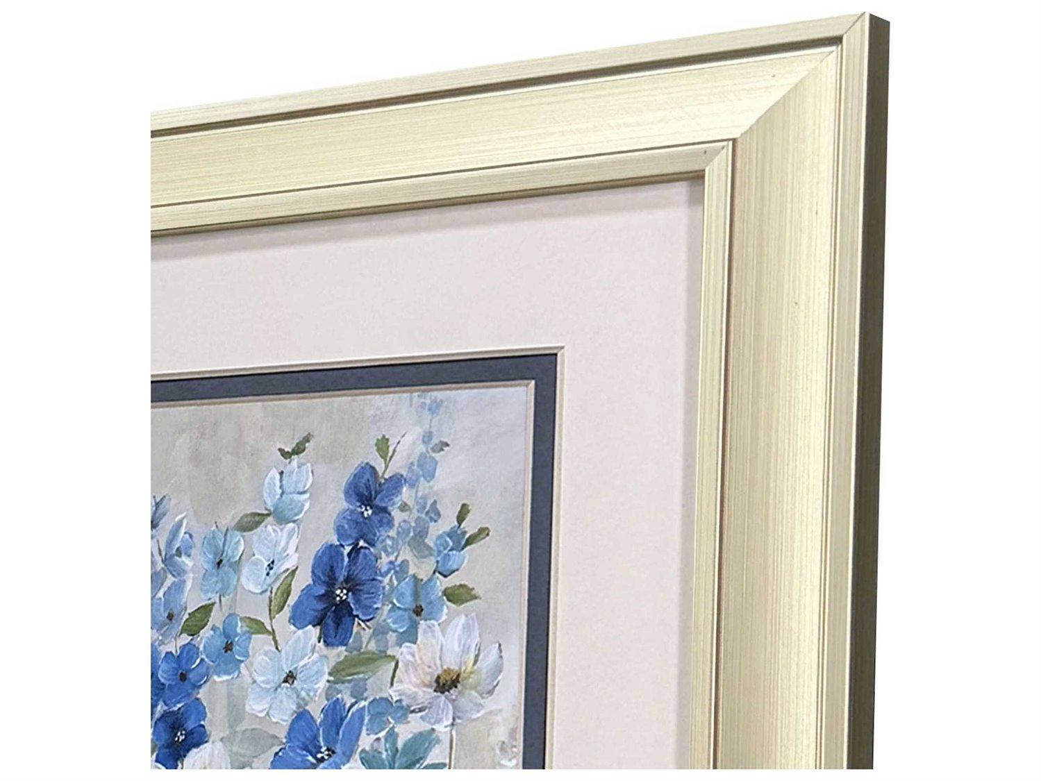 Paragon Florals Blue Garden Wall Art Set of 2