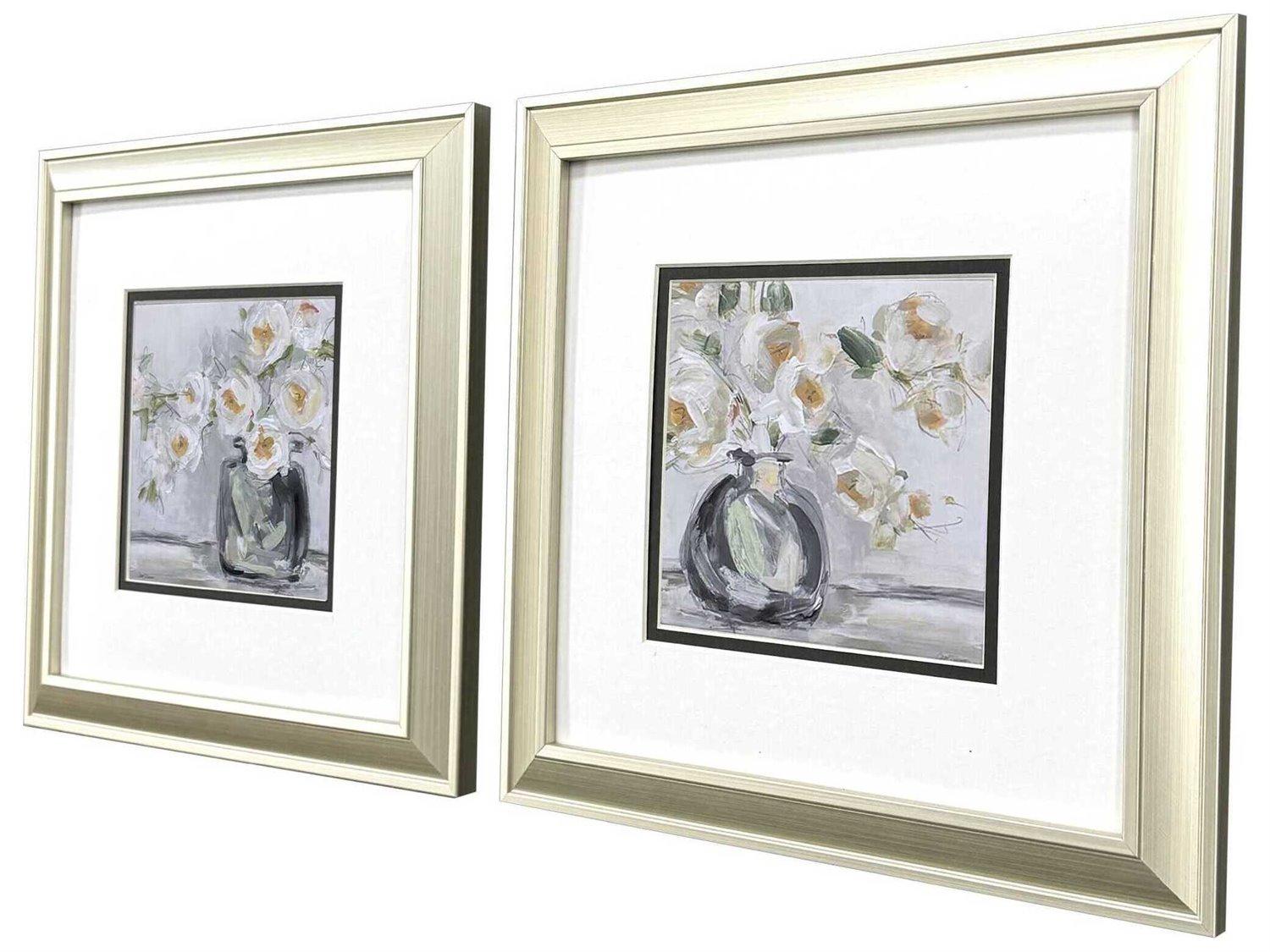 Paragon Florals Rendition Rhapsody Wall Art Set of 2