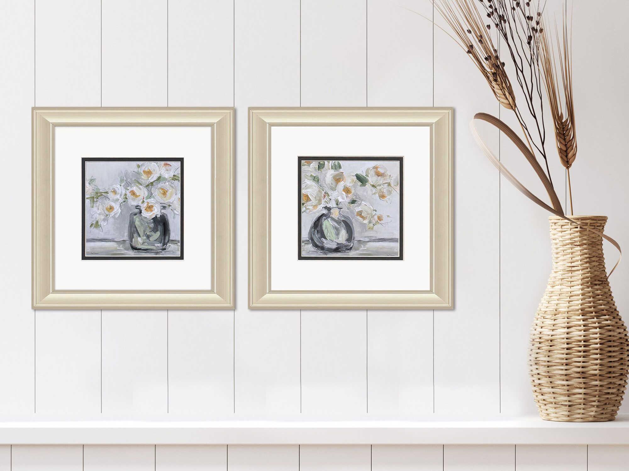 Paragon Florals Rendition Rhapsody Wall Art Set of 2