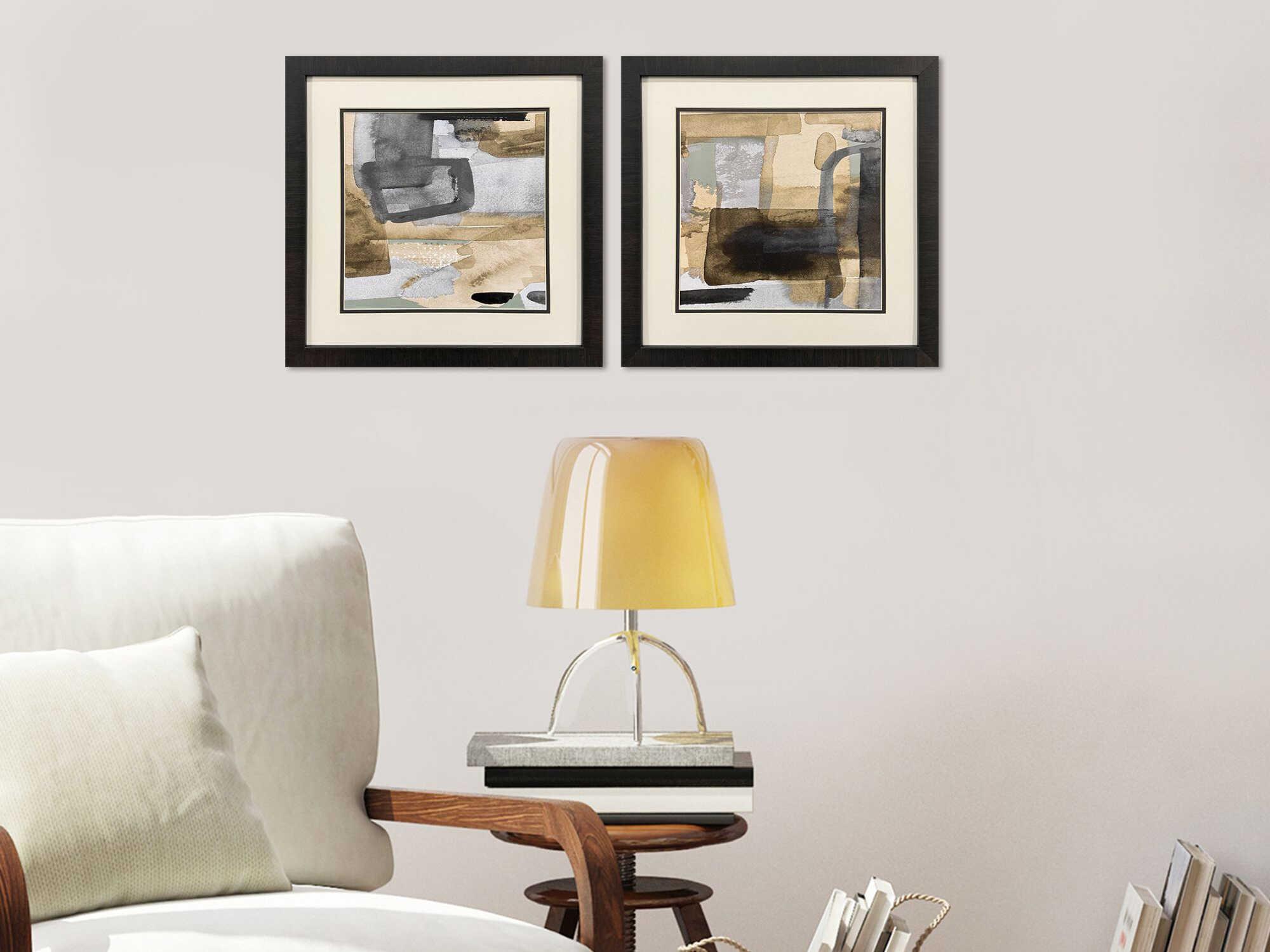 Paragon Abstract Abstract Expressions Wall Art Set of 2