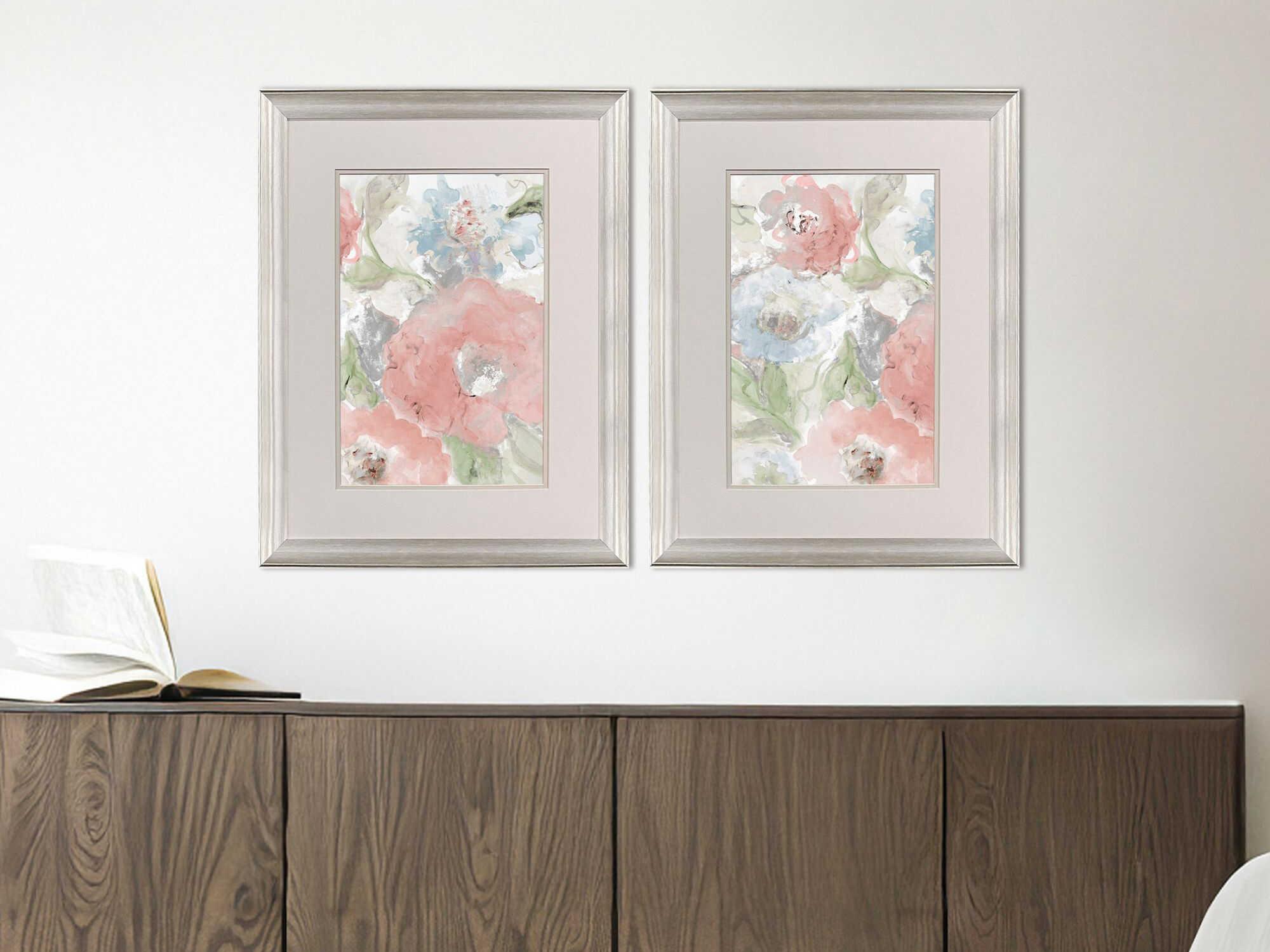 Paragon Florals Spring in Provence Wall Art Set of 2