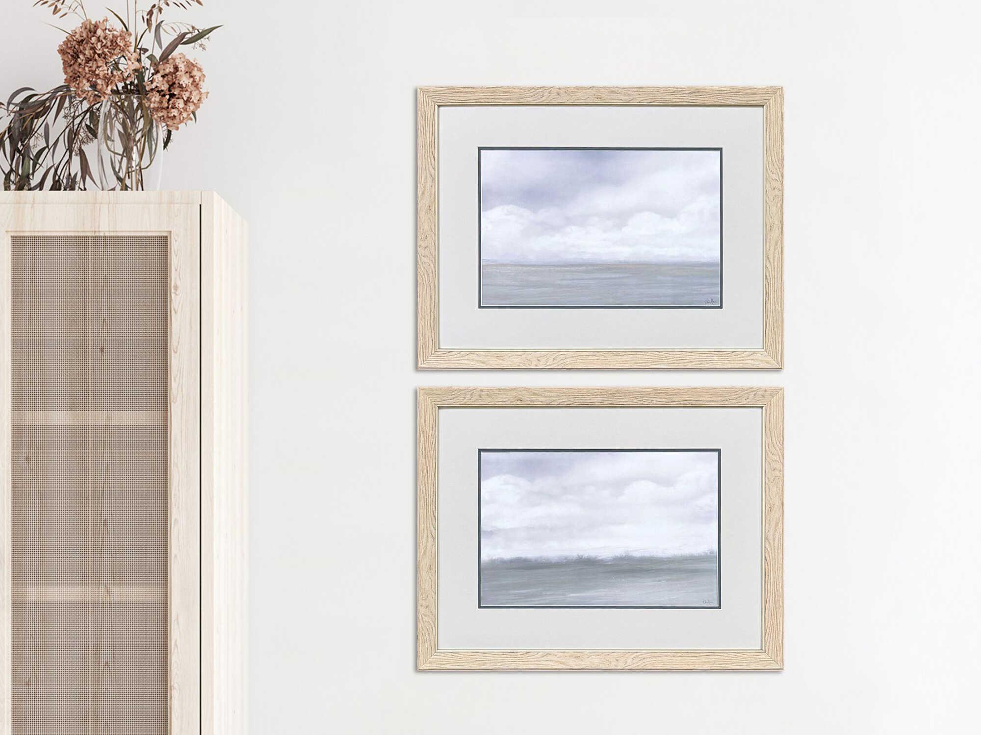 Paragon Landscapes Misty Plain Wall Art Set of 2