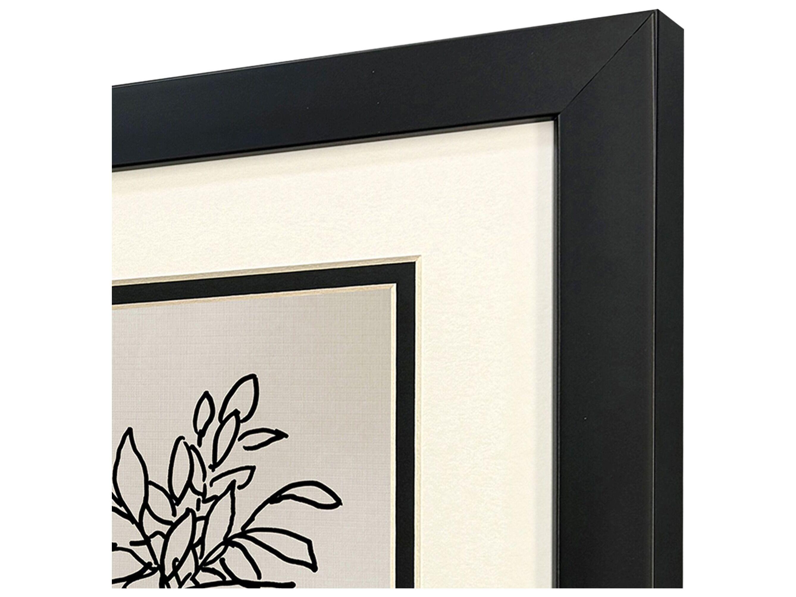 Paragon Simple Leaves I Framed Art - Set of 2