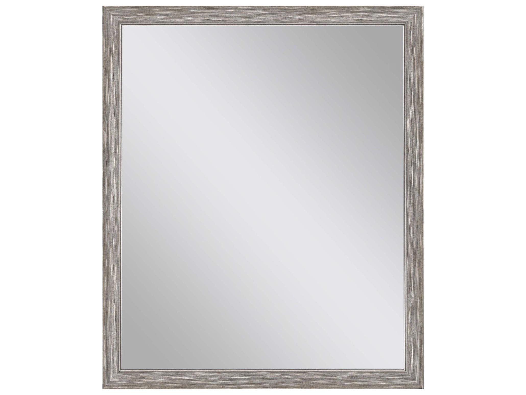 Paragon 632 Mirror Group Gray Metallic Silvered Wall Rectangular Mirror