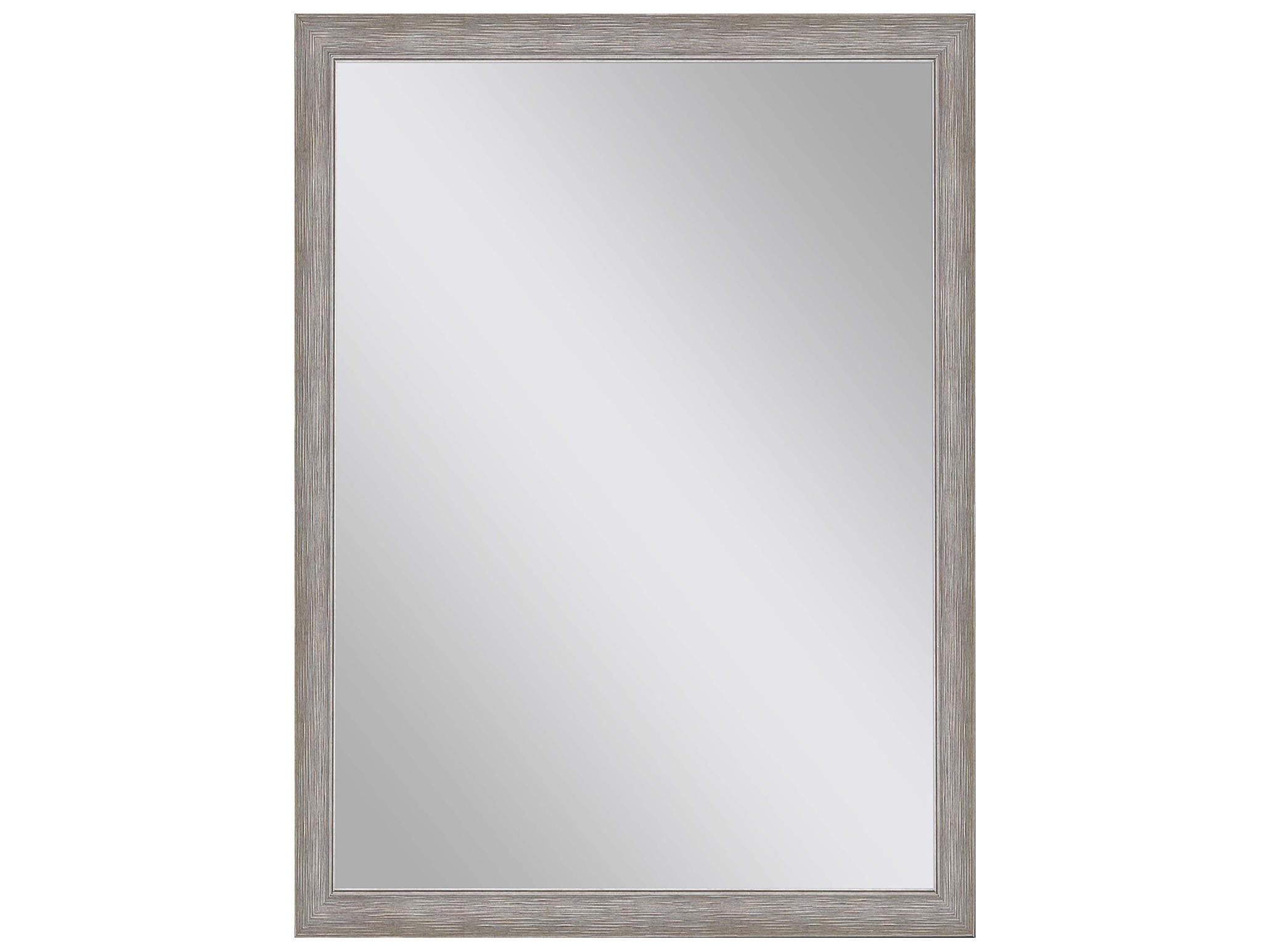 Paragon 632 Mirror Group Gray Metallic Silvered Wall Rectangular Mirror
