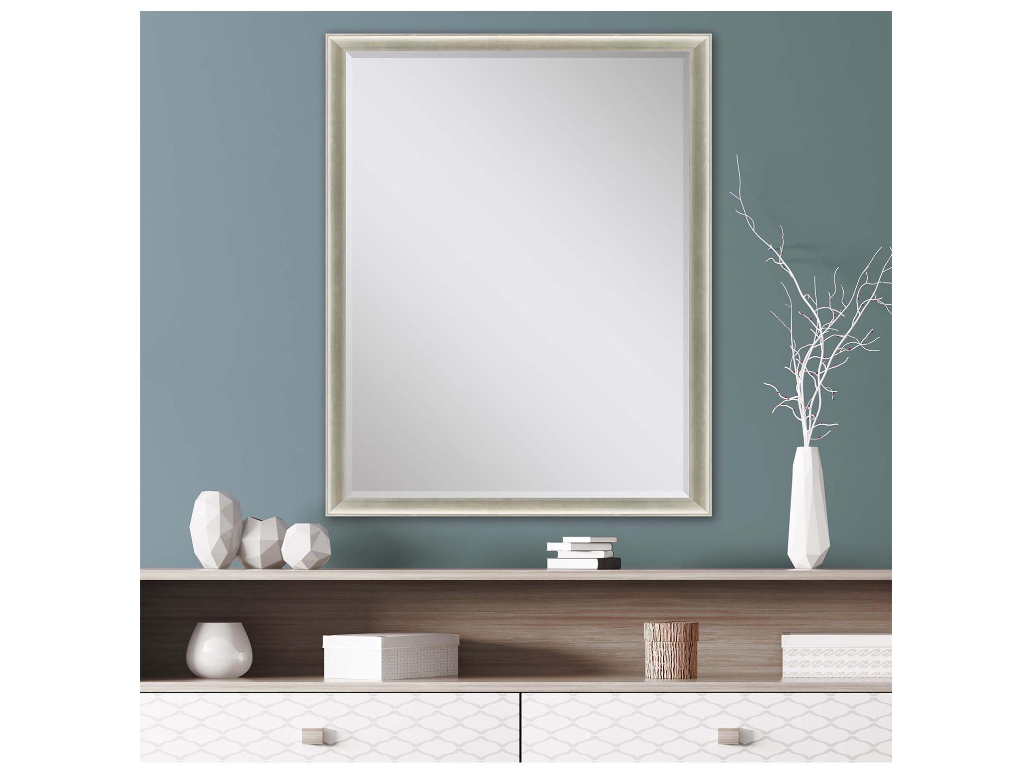 Paragon 543 Mirror Group Metallic Silvered Wall Rectangular Mirror