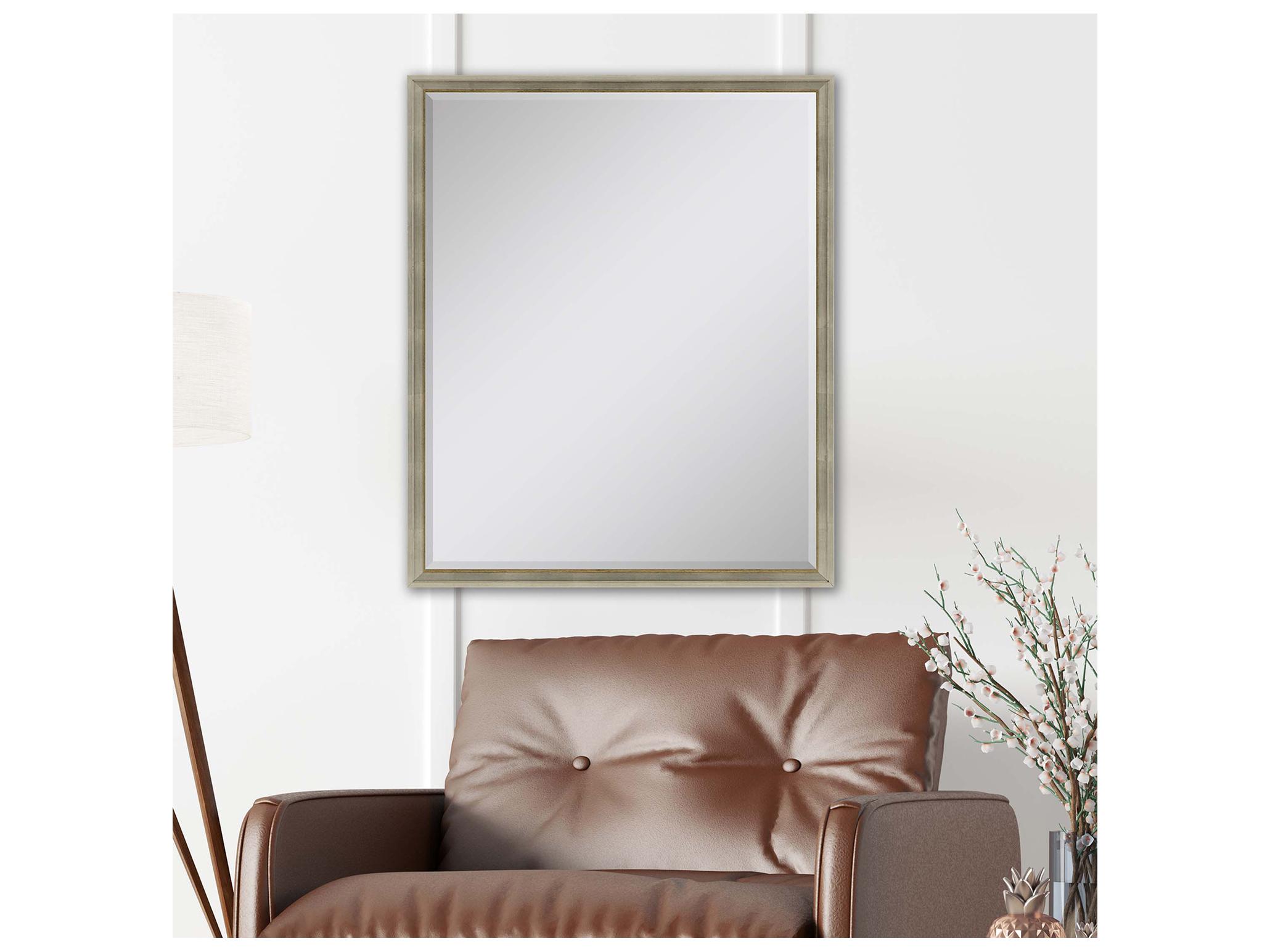 Paragon 180 Mirror Group Metallic Neutral Silvered Wall Rectangular Mirror