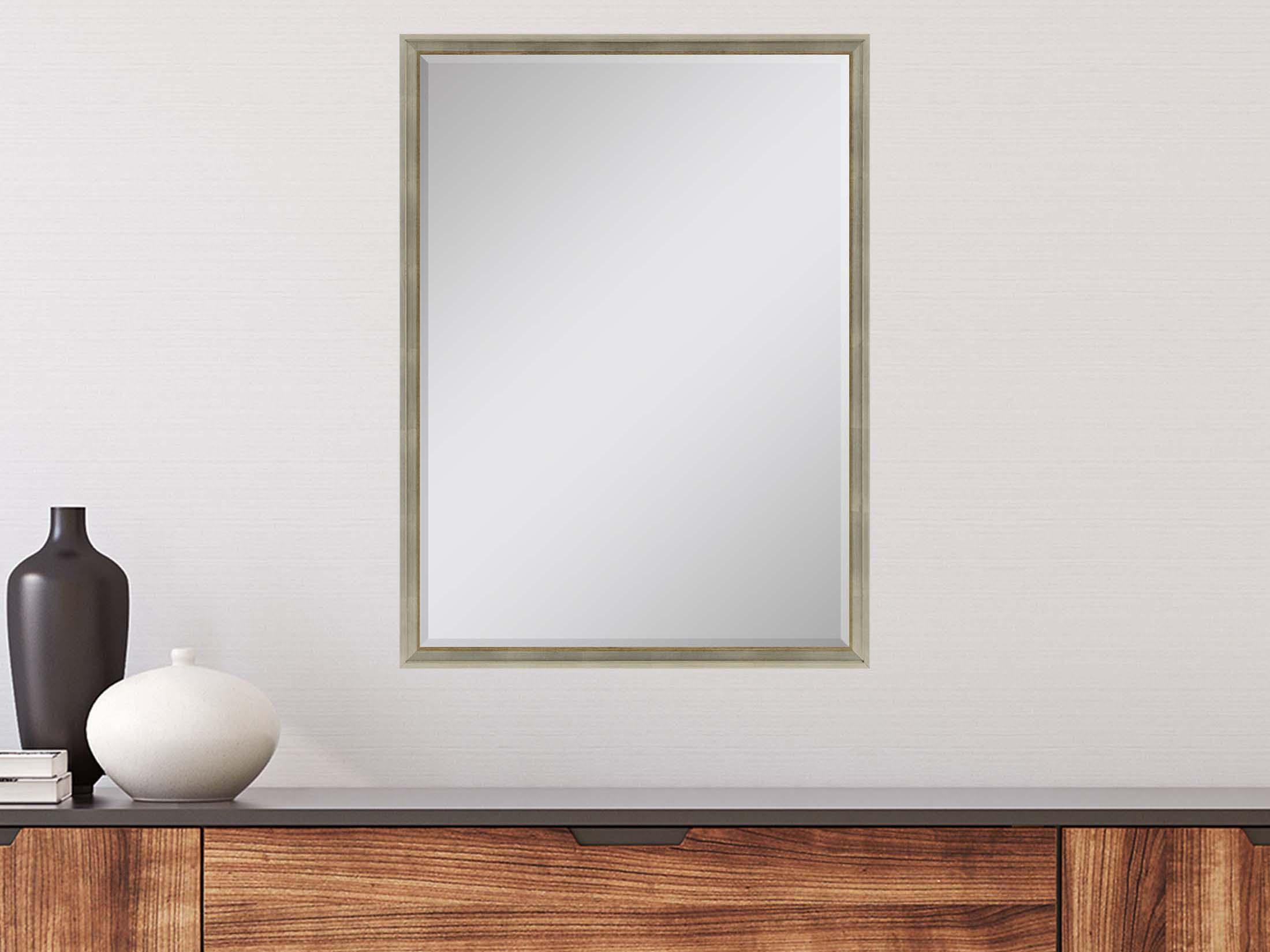 Paragon 180 Mirror Group Metallic Neutral Silvered Wall Rectangular Mirror