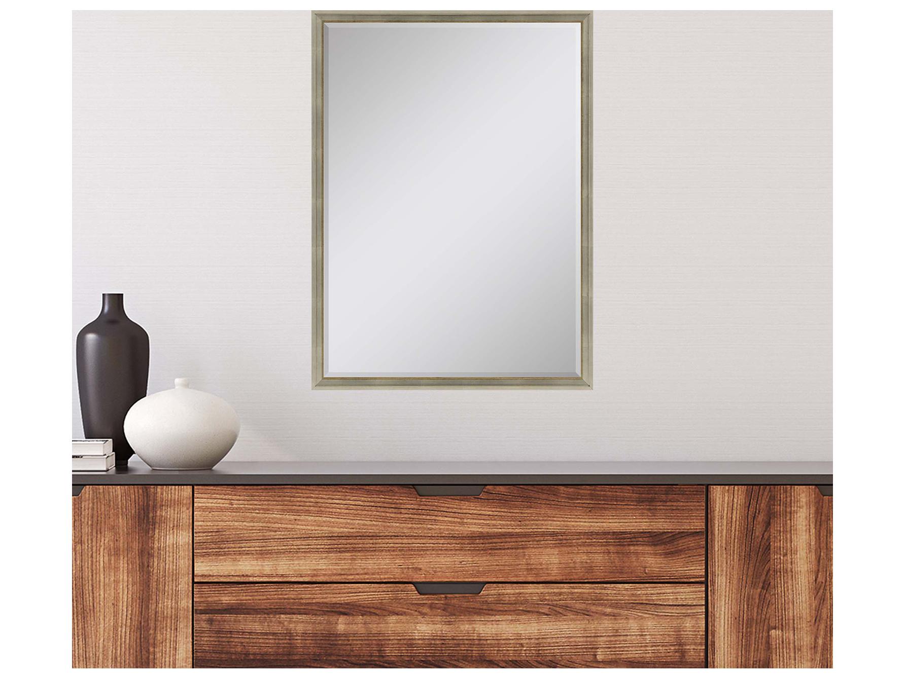 Paragon 180 Mirror Group Metallic Neutral Silvered Wall Rectangular Mirror