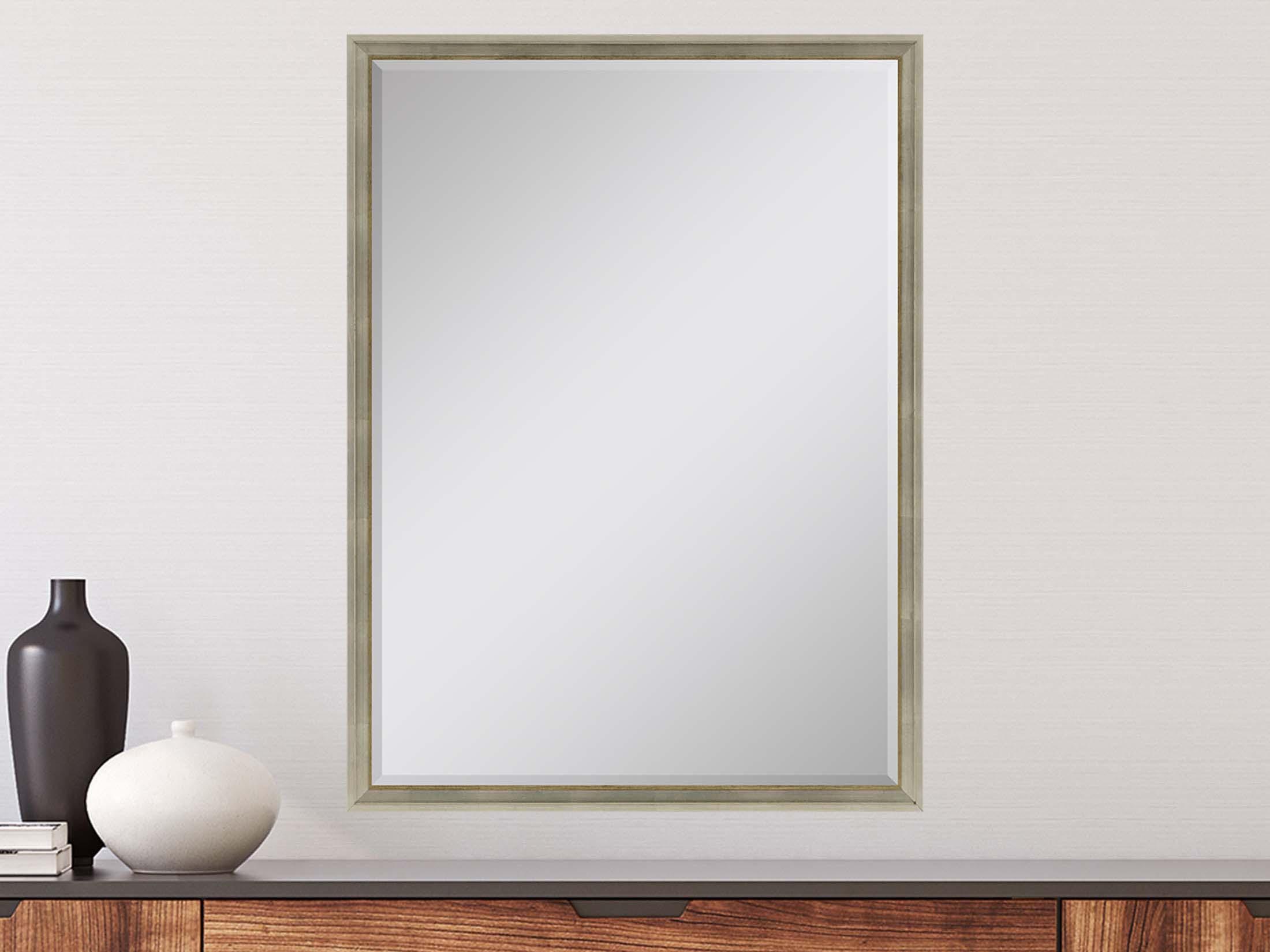 Paragon 180 Mirror Group Metallic Neutral Silvered Wall Rectangular Mirror