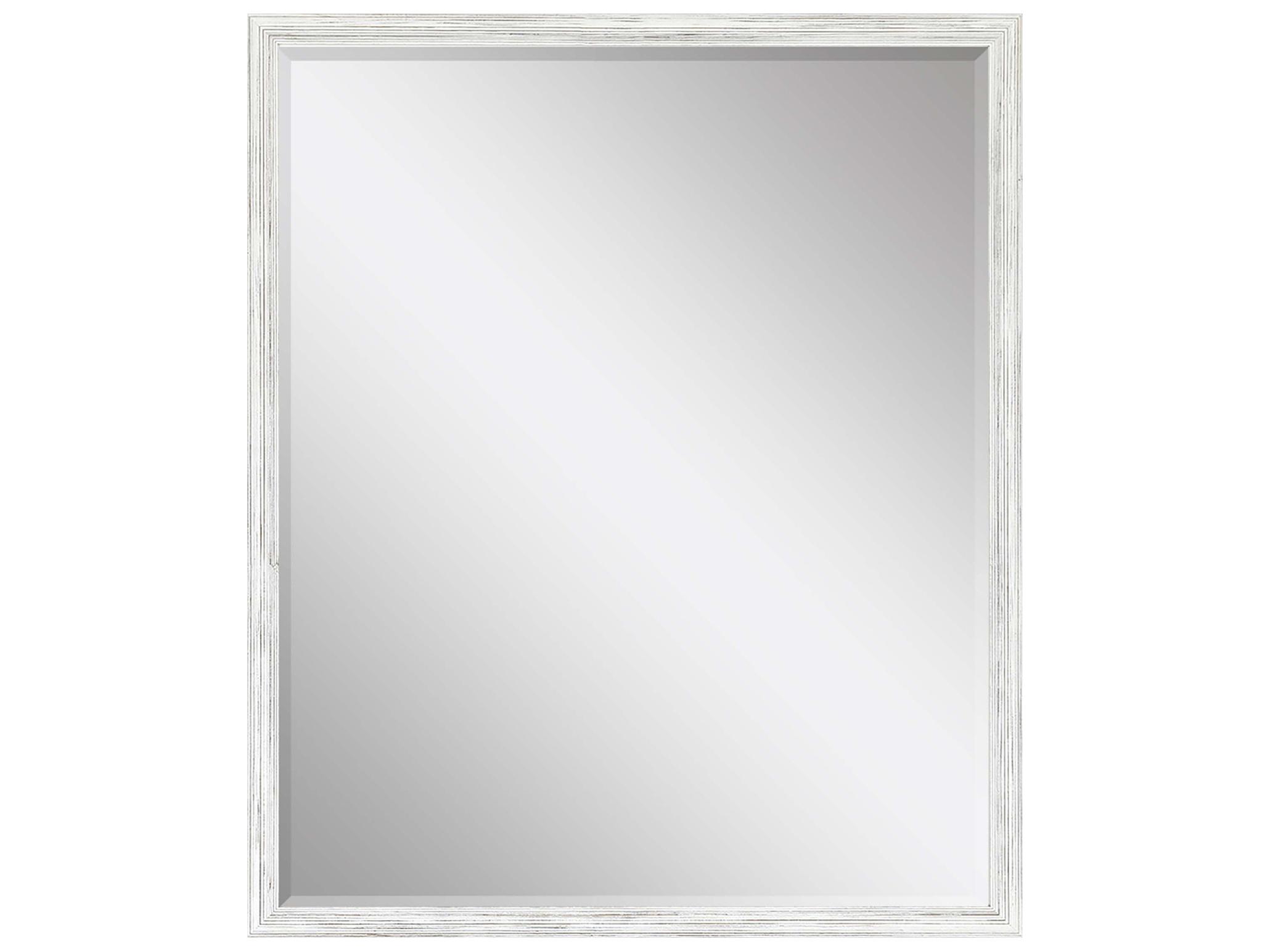 Paragon 418 Mirror Group White Silvered Wall Rectangular Mirror