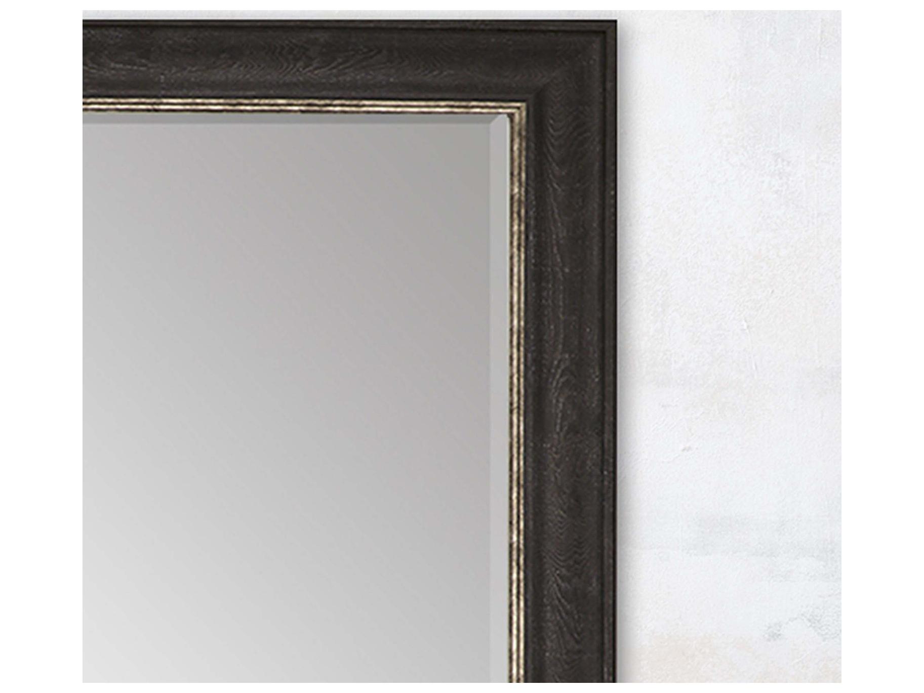 Paragon 843 Mirror Group Brown Metallic Silvered Wall Rectangular Mirror
