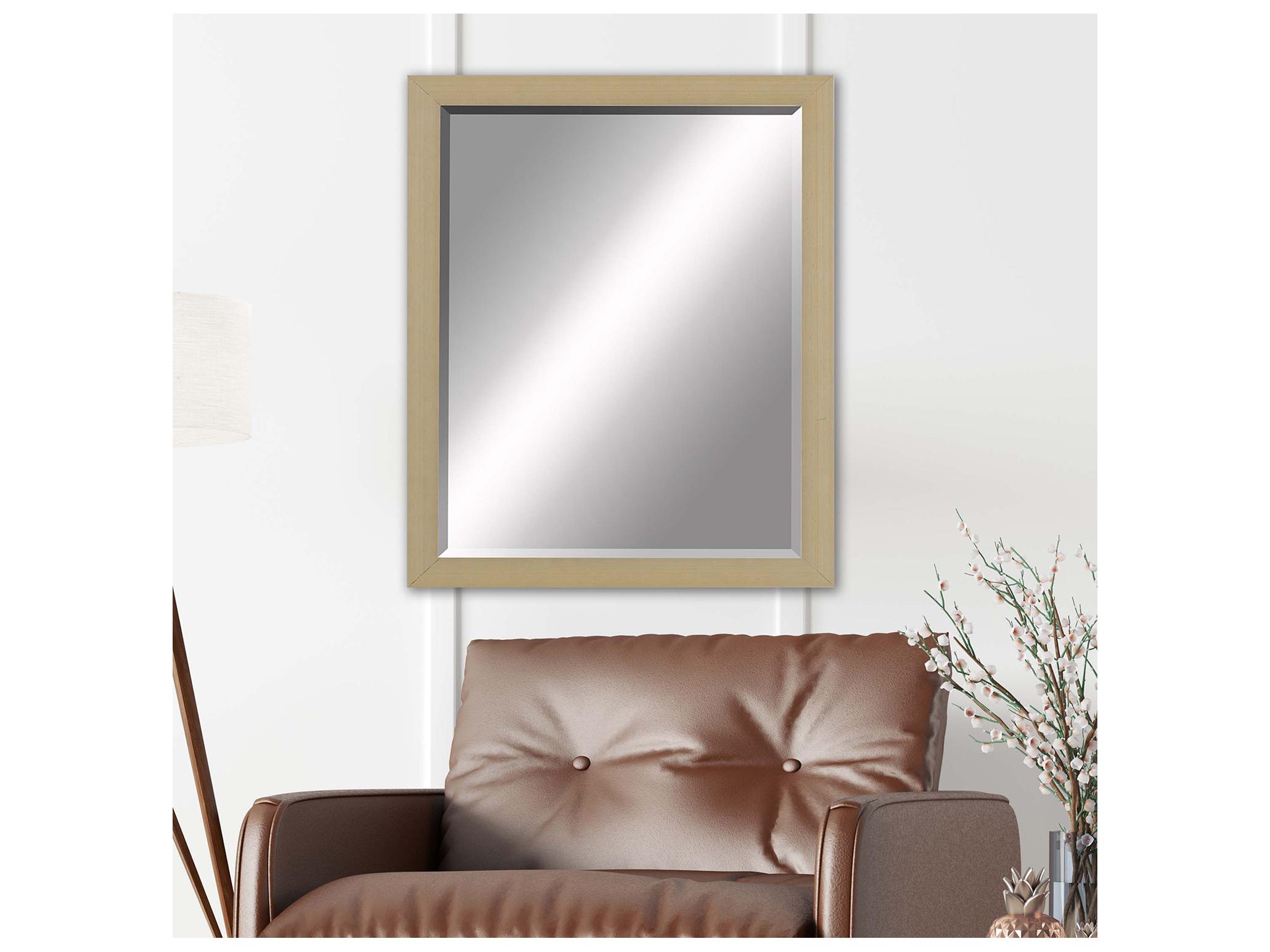 Paragon 633 Mirror Group Metallic Black Silvered Wall Rectangular Mirror