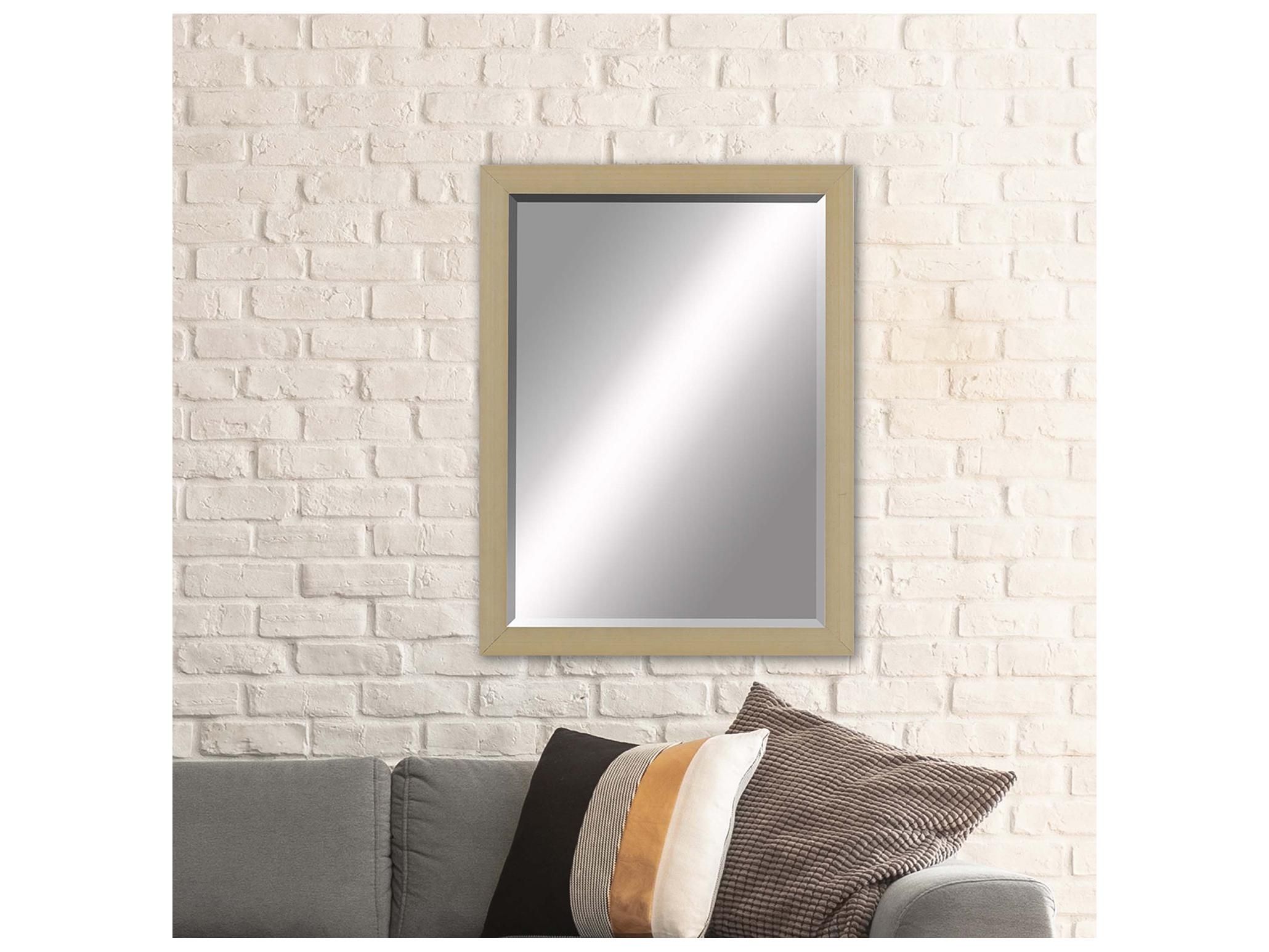 Paragon 633 Mirror Group Metallic Black Silvered Wall Rectangular Mirror