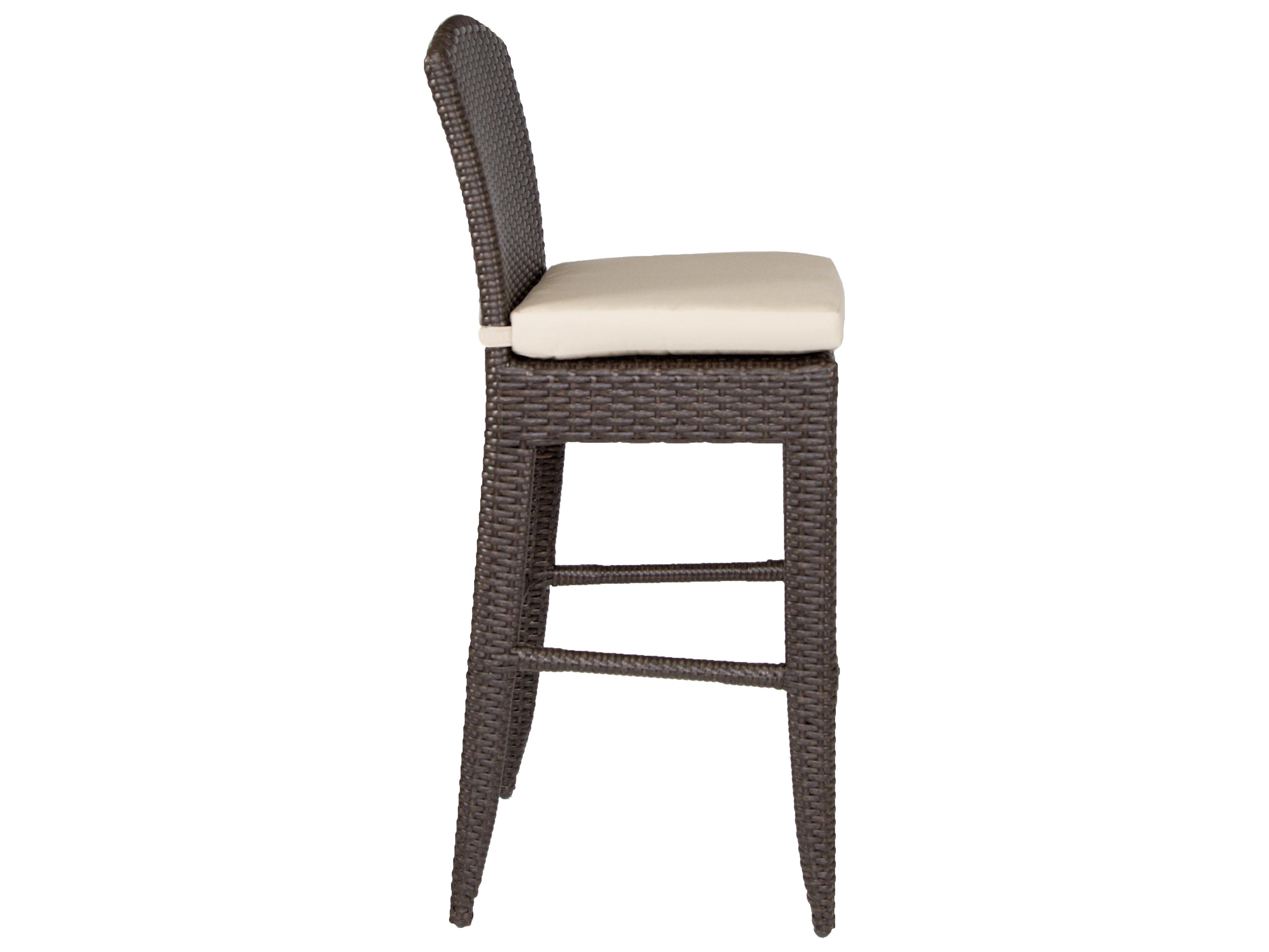Axcess Inc. Exotic Outdoor Patio Bar Chair Brown