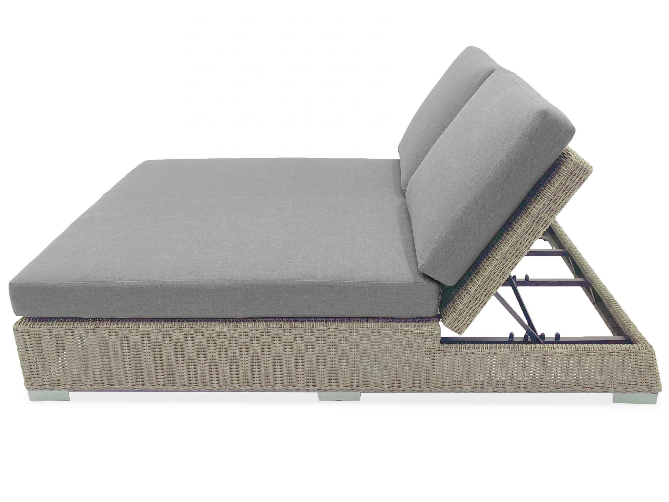 Axcess Inc. Palisades Double Armless Outdoor Chaise