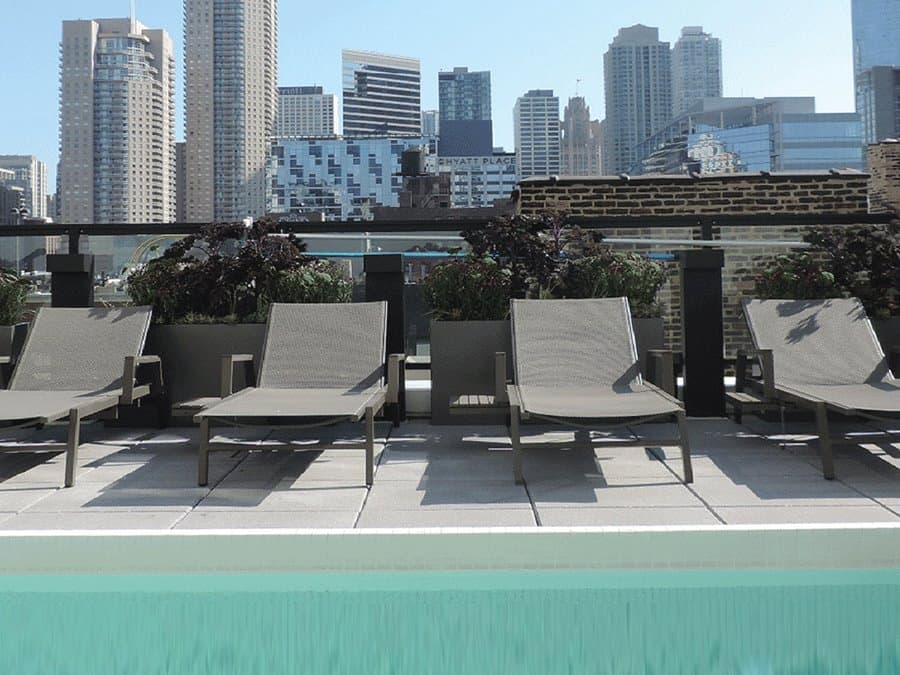 Axcess Inc. Riviera Outdoor Chaise Lounger