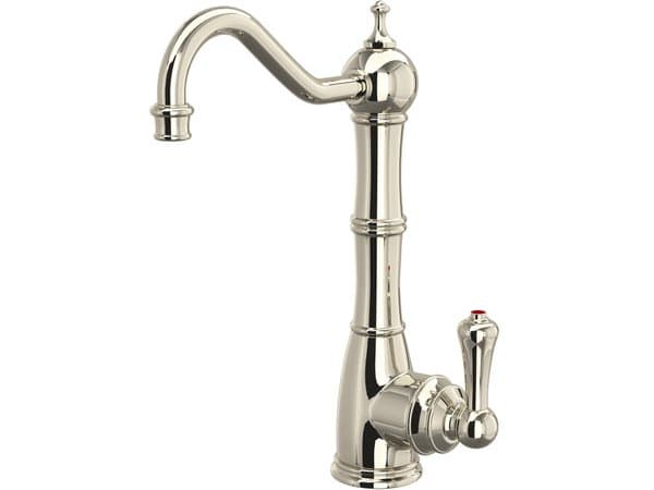 Perrin and Rowe Edwardian Polished Nickel Faucet