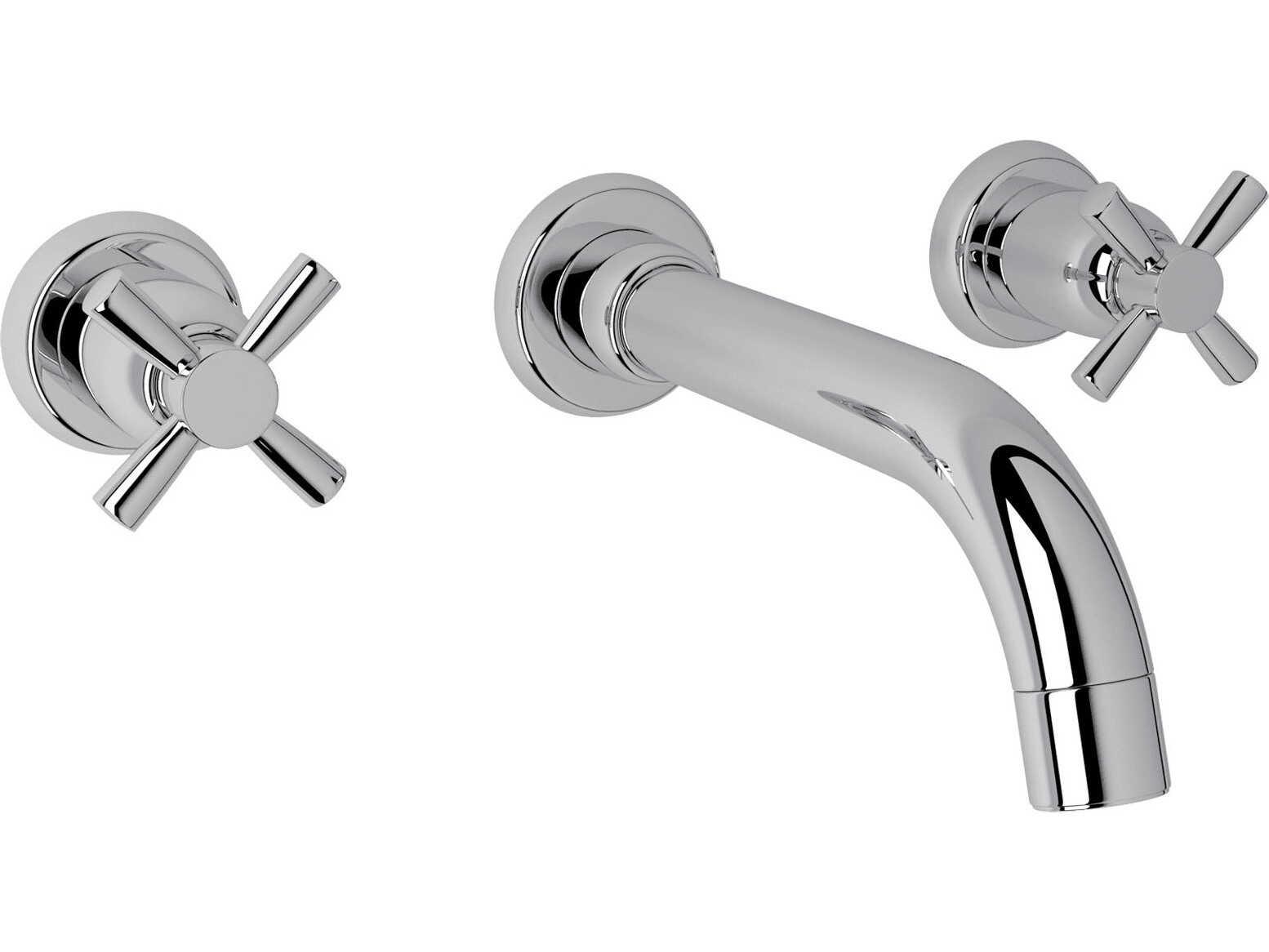 Perrin and Rowe Holborn Polished Chrome Trim Set with Lavatory Faucet