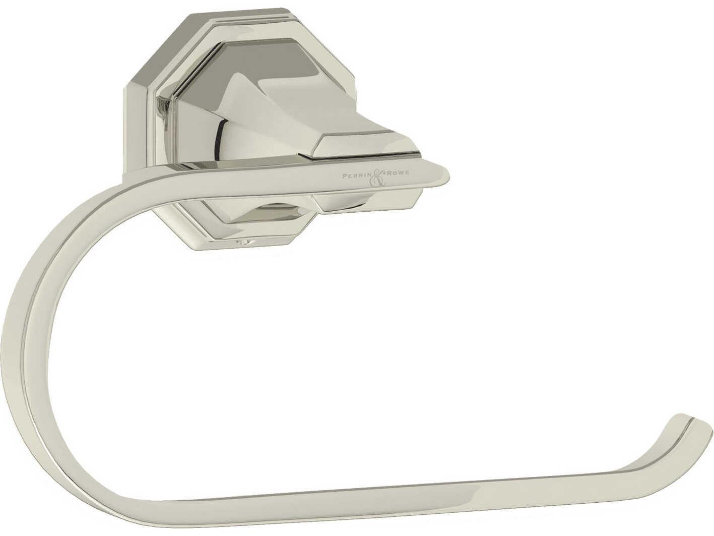 Perrin and Rowe Deco Polished Nickel Deco Toilet Paper Holder