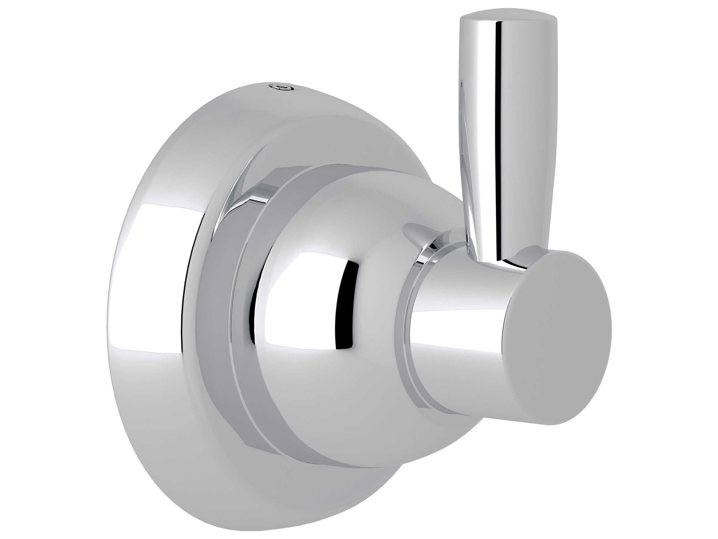 Perrin and Rowe Holborn Polished Chrome Single Robe Hook