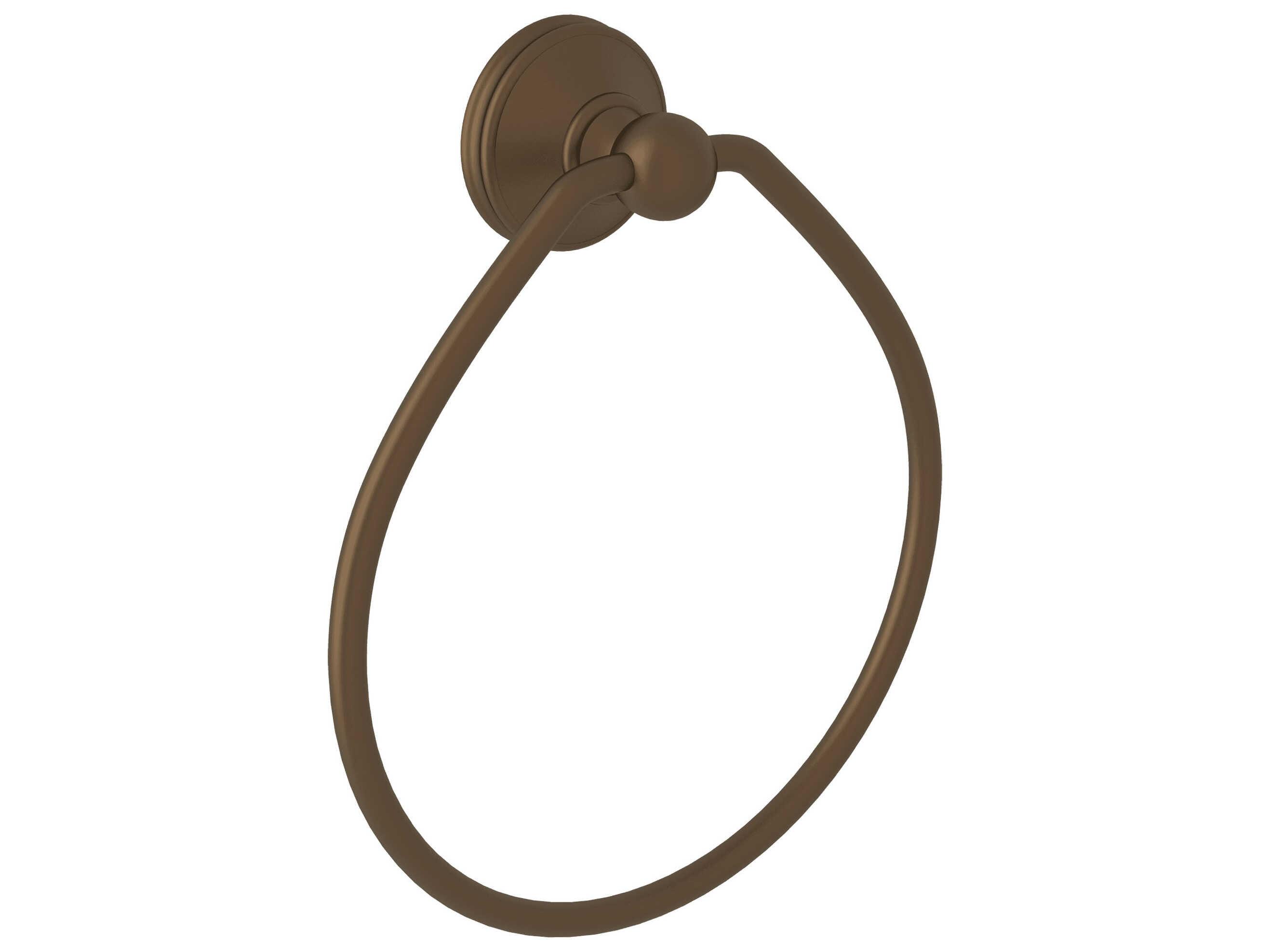 Perrin and Rowe Georgian Era English Bronze Towel Ring
