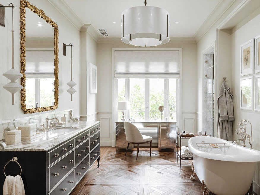 Perrin and Rowe Georgian Era Polished Nickel Towel Ring