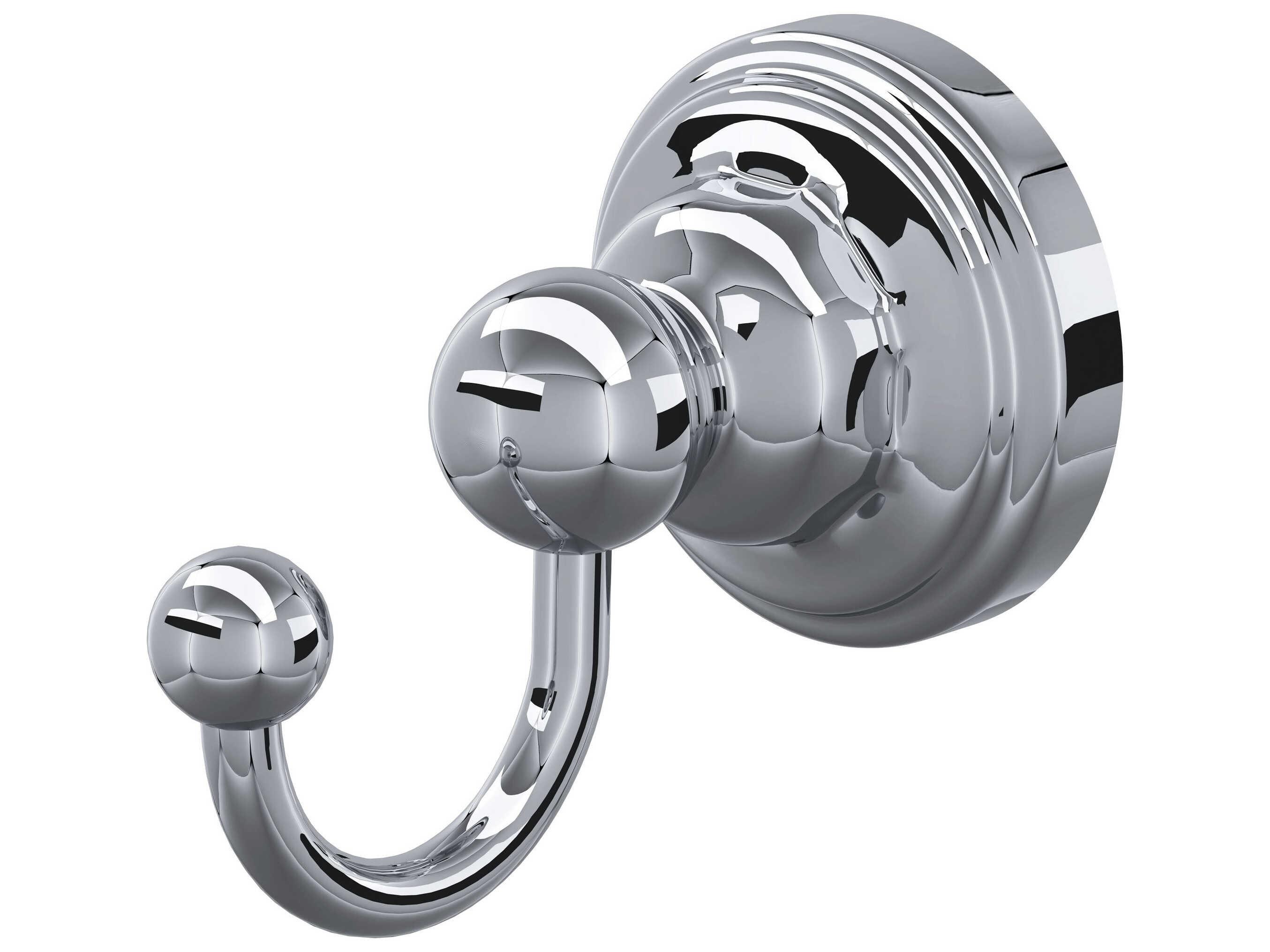 Perrin and Rowe Edwardian Polished Chrome Robe Hook