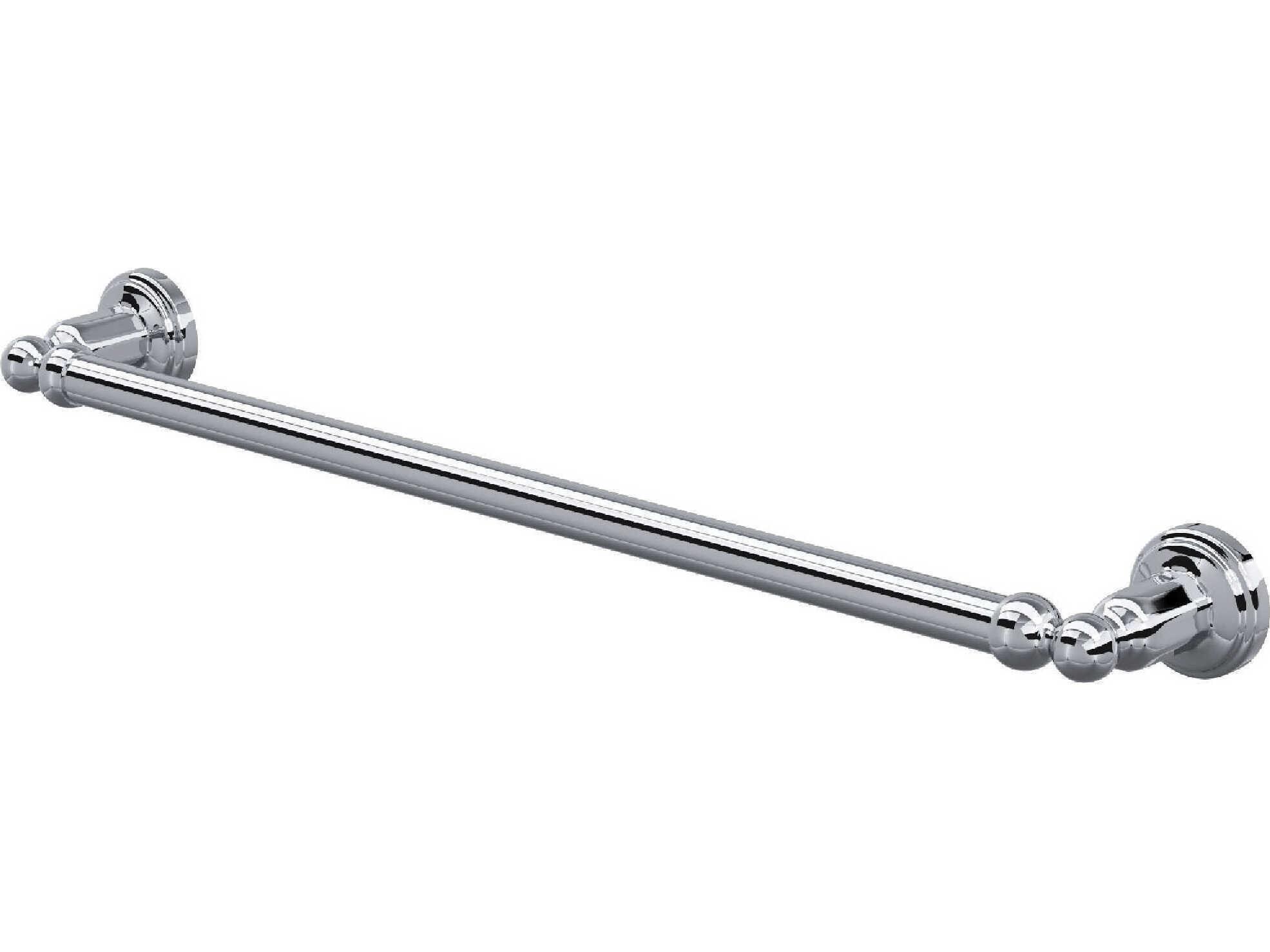 Perrin and Rowe Edwardian Polished Chrome Towel Bar