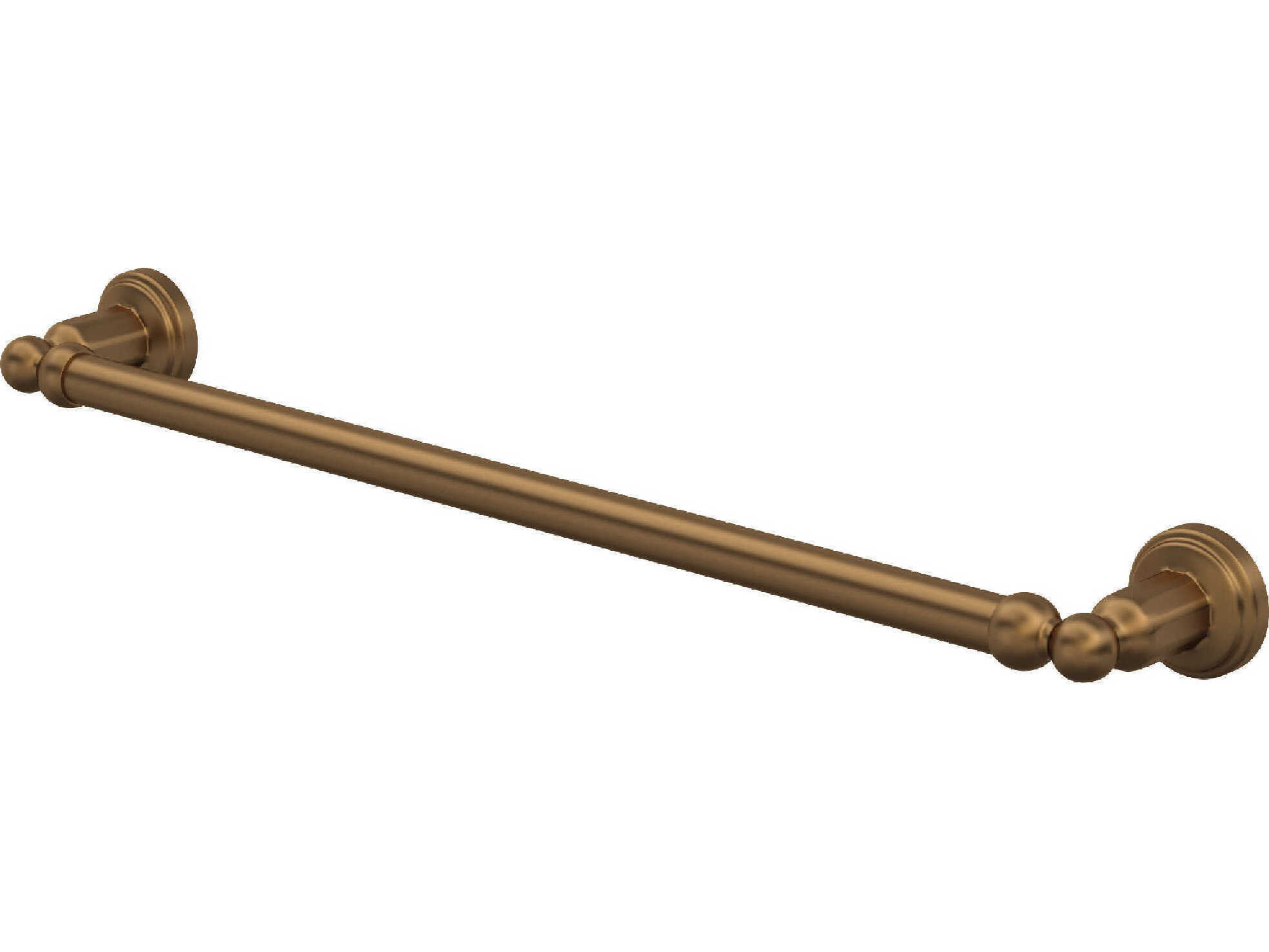 Perrin and Rowe Edwardian English Bronze Towel Bar