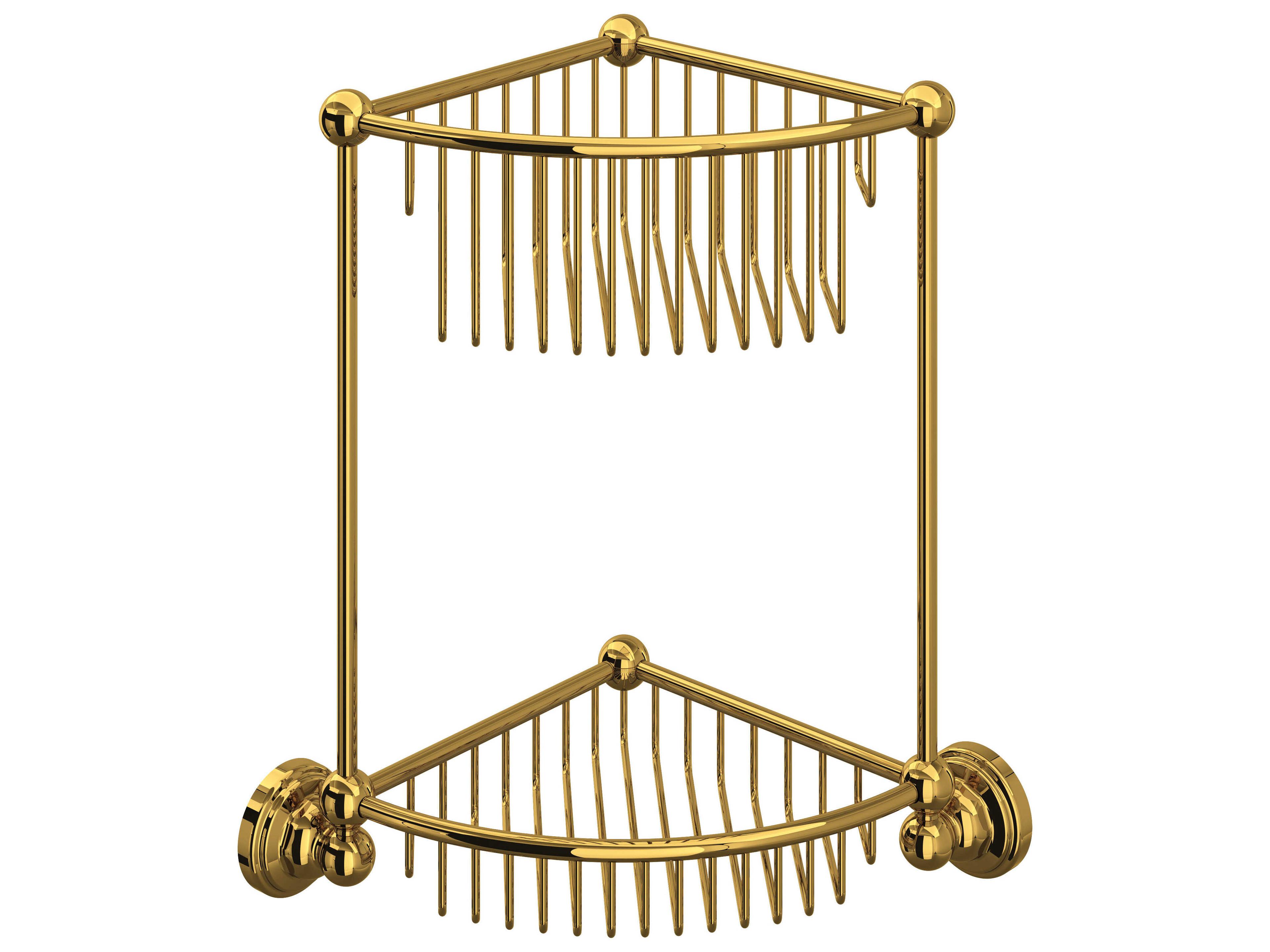 Perrin and Rowe Two Tier Corner Basket