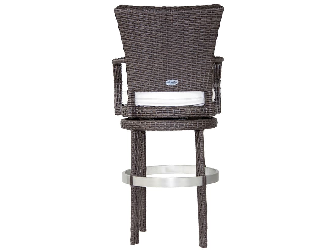 Axcess Inc. Signature Swivel Outdoor Patio Bar Stool