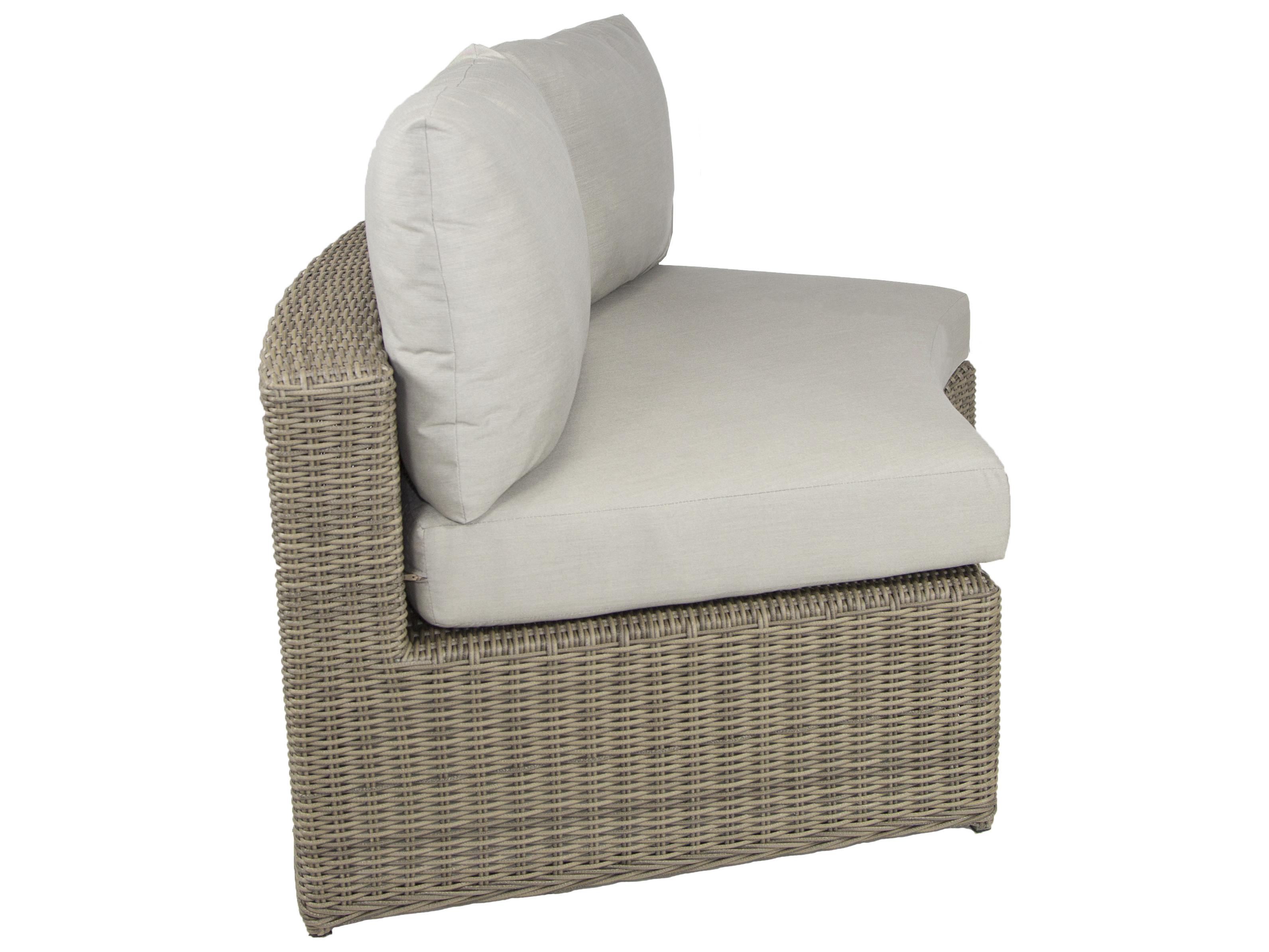 Axcess Inc. Vallejo Center Outdoor Loveseat-Grey