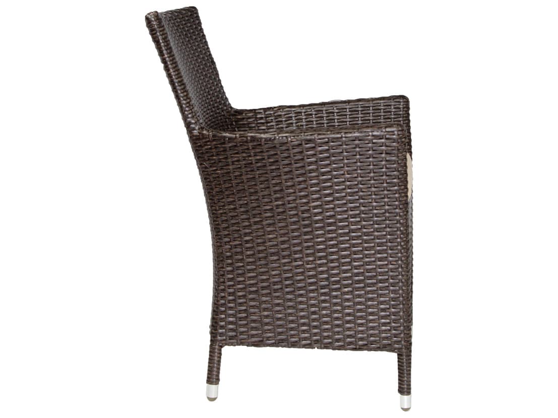 Axcess Inc. Venice Curved Outdoor Patio Dining Chair