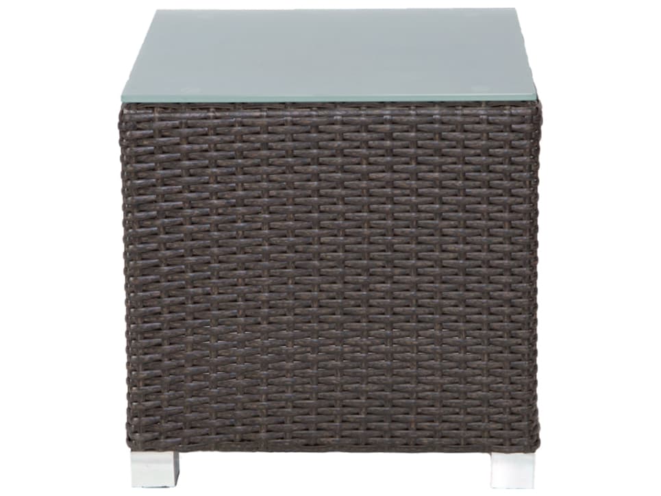 Axcess Inc Venice Cube Outdoor Patio Side Table