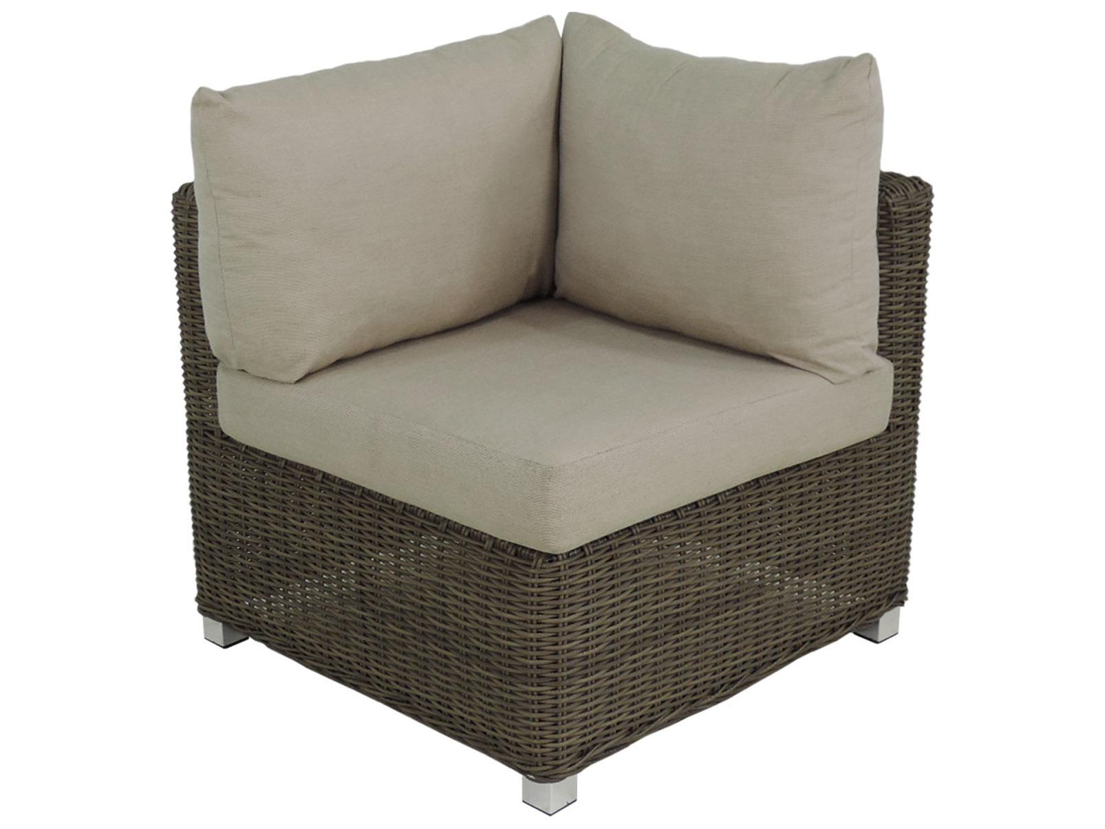 Axcess Inc. Venice Corner Chair-Grey