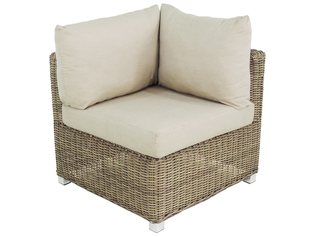 Axcess Inc. Venice Corner Chair-Grey