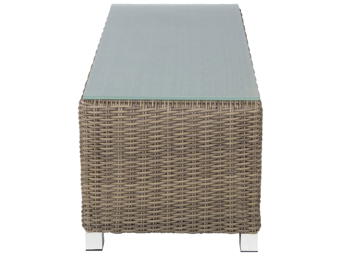 Axcess Inc Venice Outdoor Coffee Table-Grey