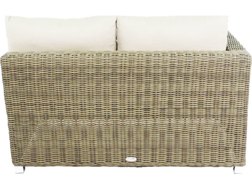 Axcess Inc. Venice LAF Outdoor Loveseat-Grey