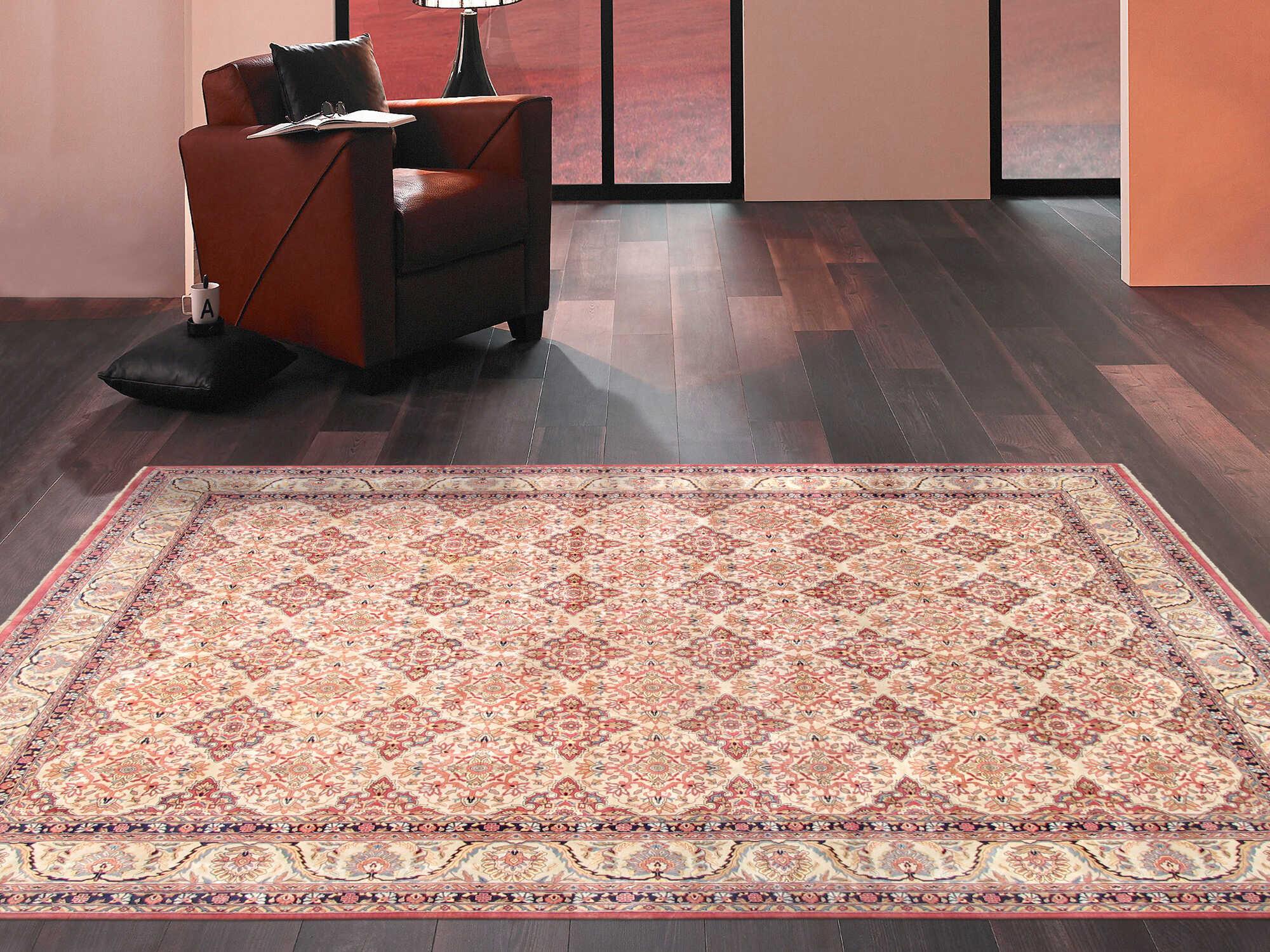 Pasargad Home Azerbaijan Bordered Area Rug