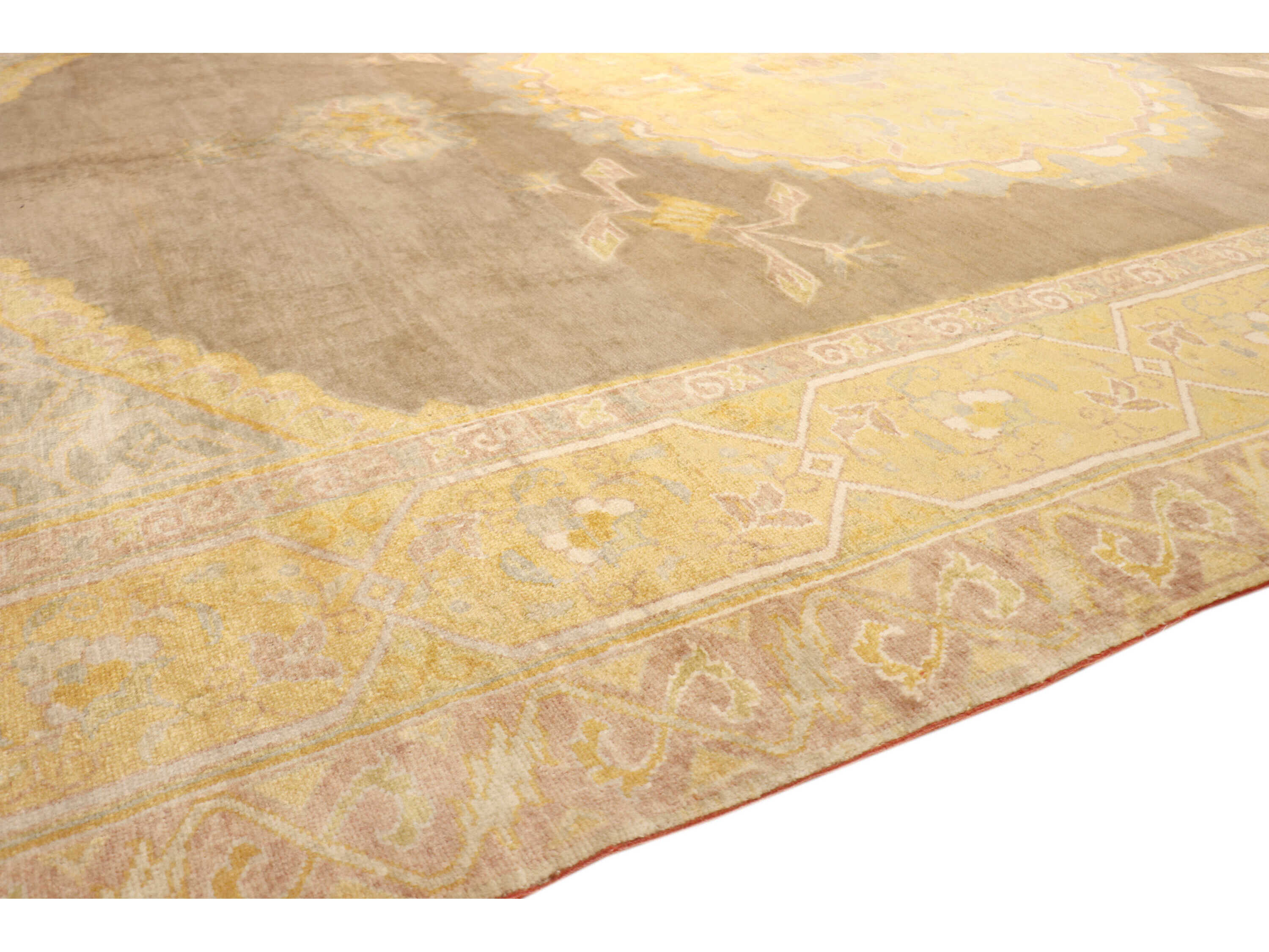 Pasargad Home Turkish Bordered Area Rug