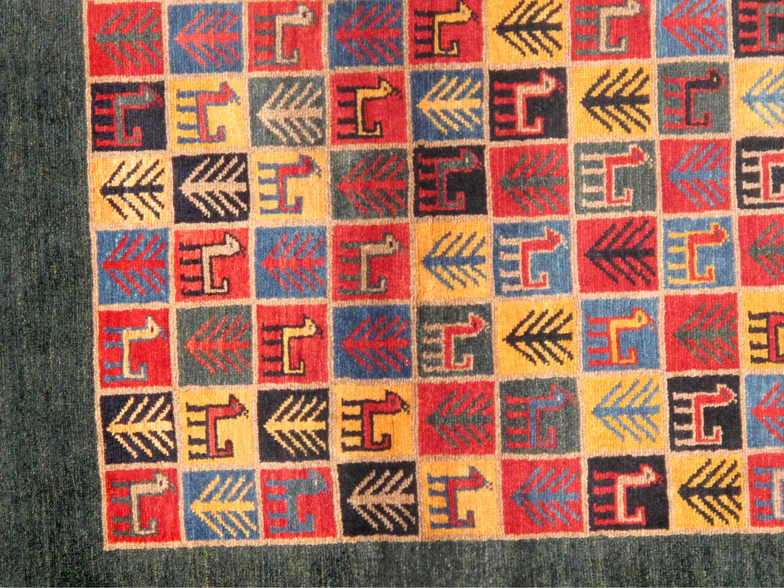 Pasargad Home Tribal Bordered Area Rug