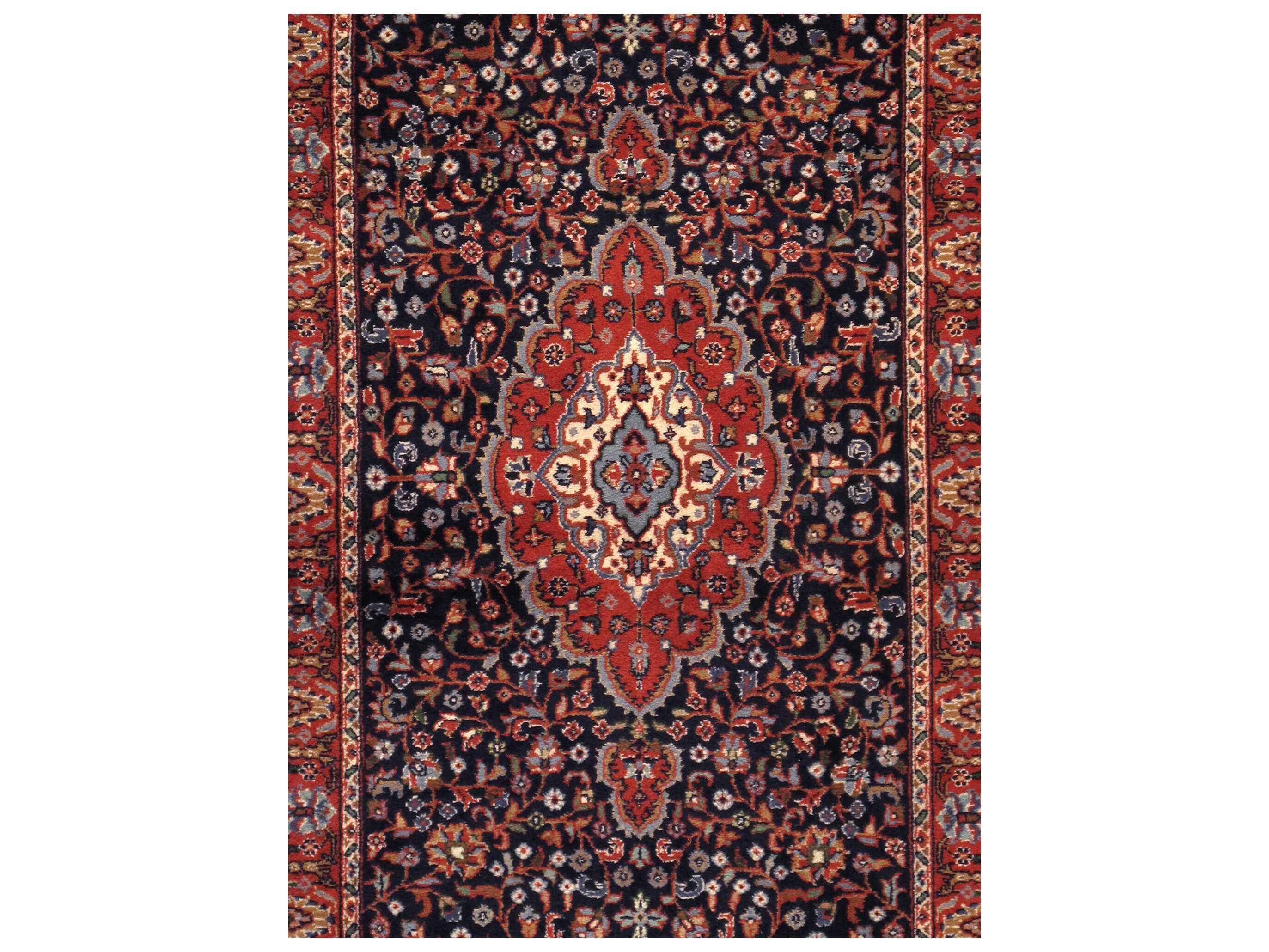 Pasargad Home Tabriz Bordered Runner Area Rug