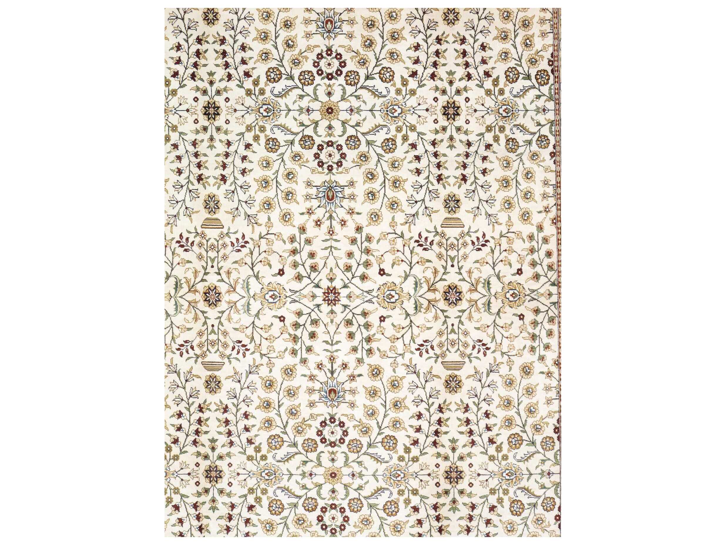 Pasargad Home Hereke Bordered Area Rug