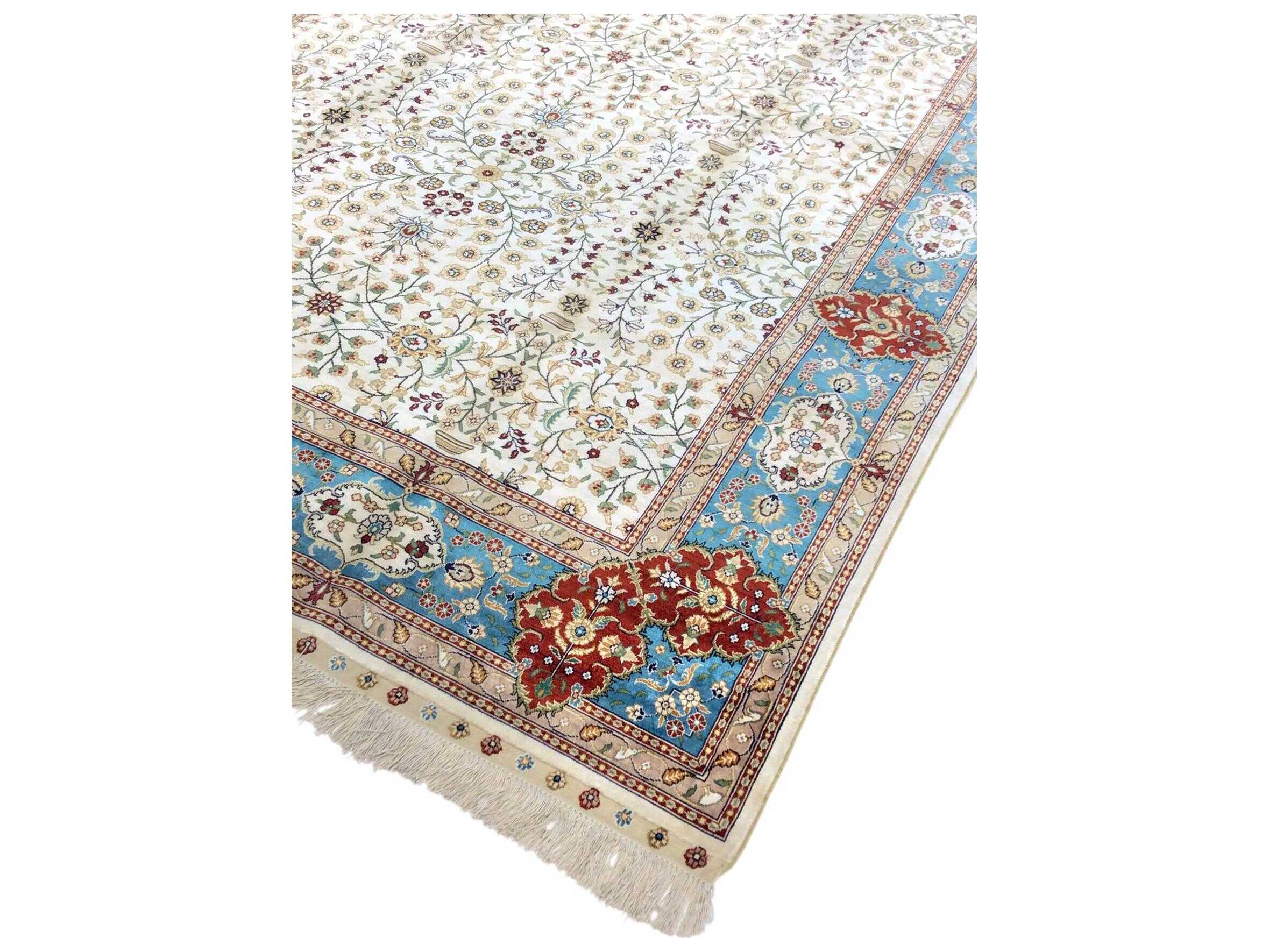 Pasargad Home Hereke Bordered Area Rug