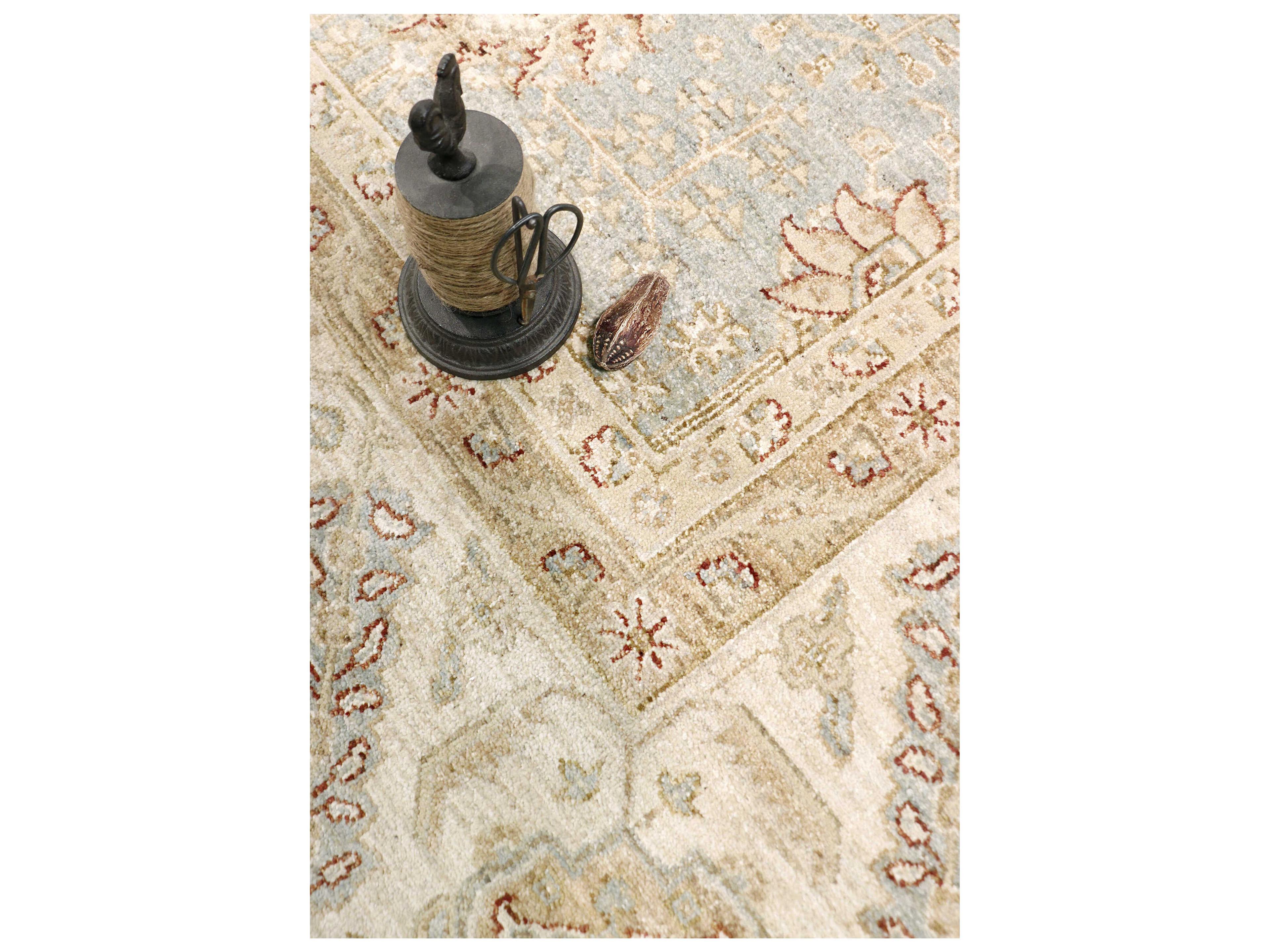 Pasargad Home Melody Bordered Runner Area Rug