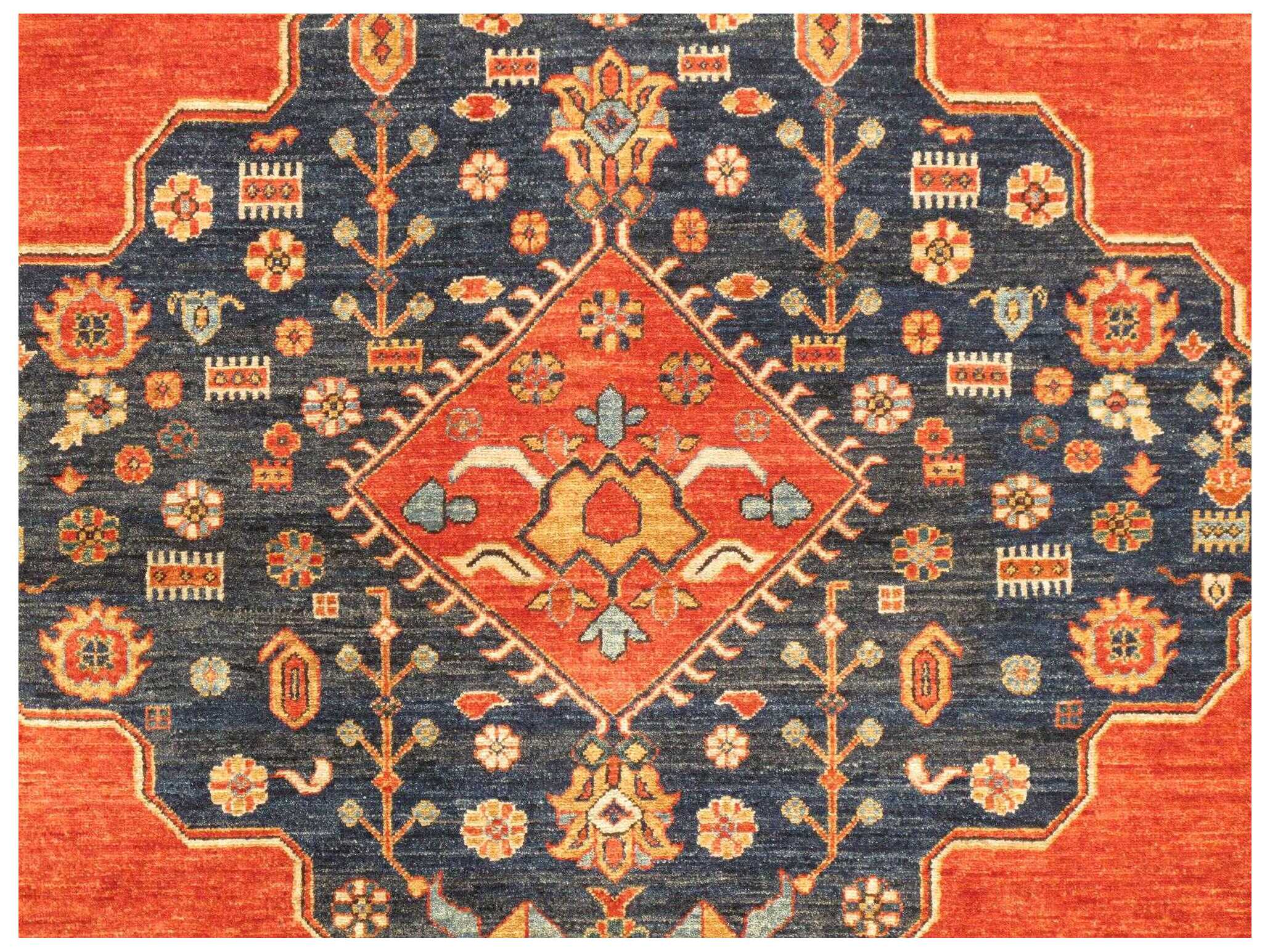 Pasargad Home Serapi Bordered Area Rug