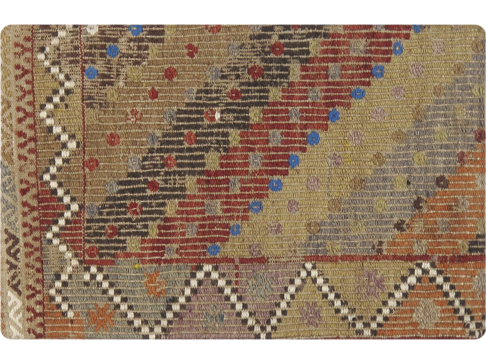 Pasargad Home Vintage Turkish Kilim Pillow Cover