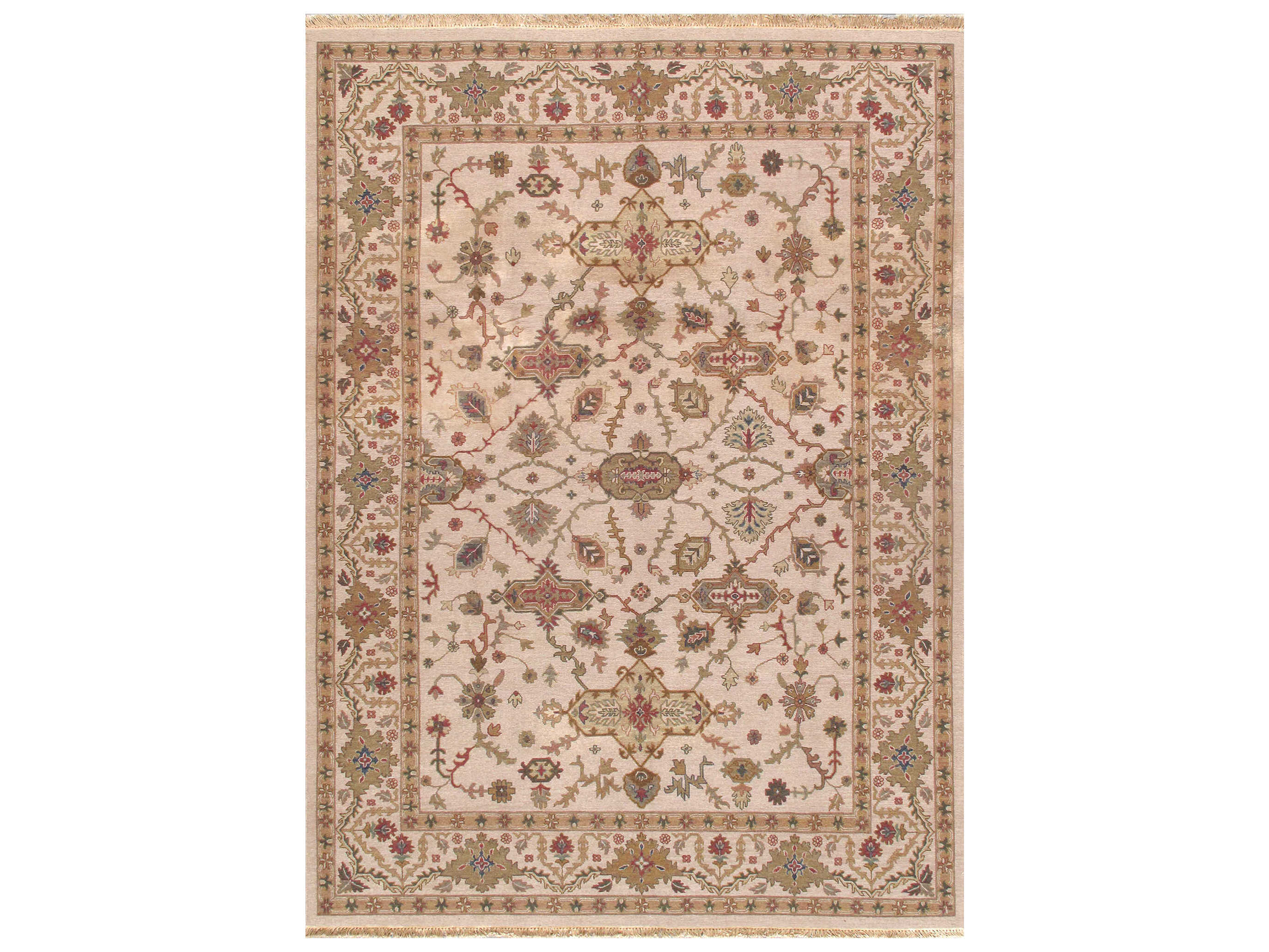 Pasargad Home Sumak Bordered Area Rug