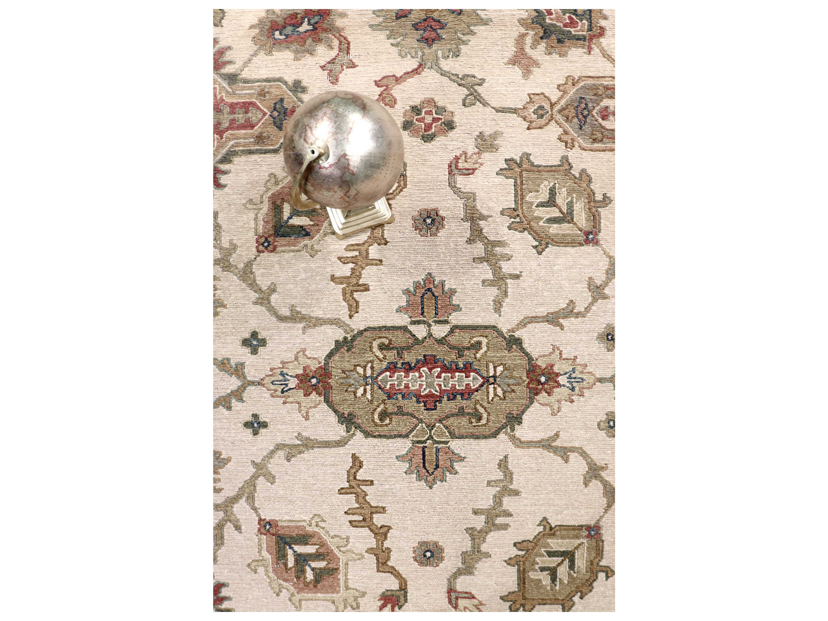 Pasargad Home Sumak Bordered Area Rug